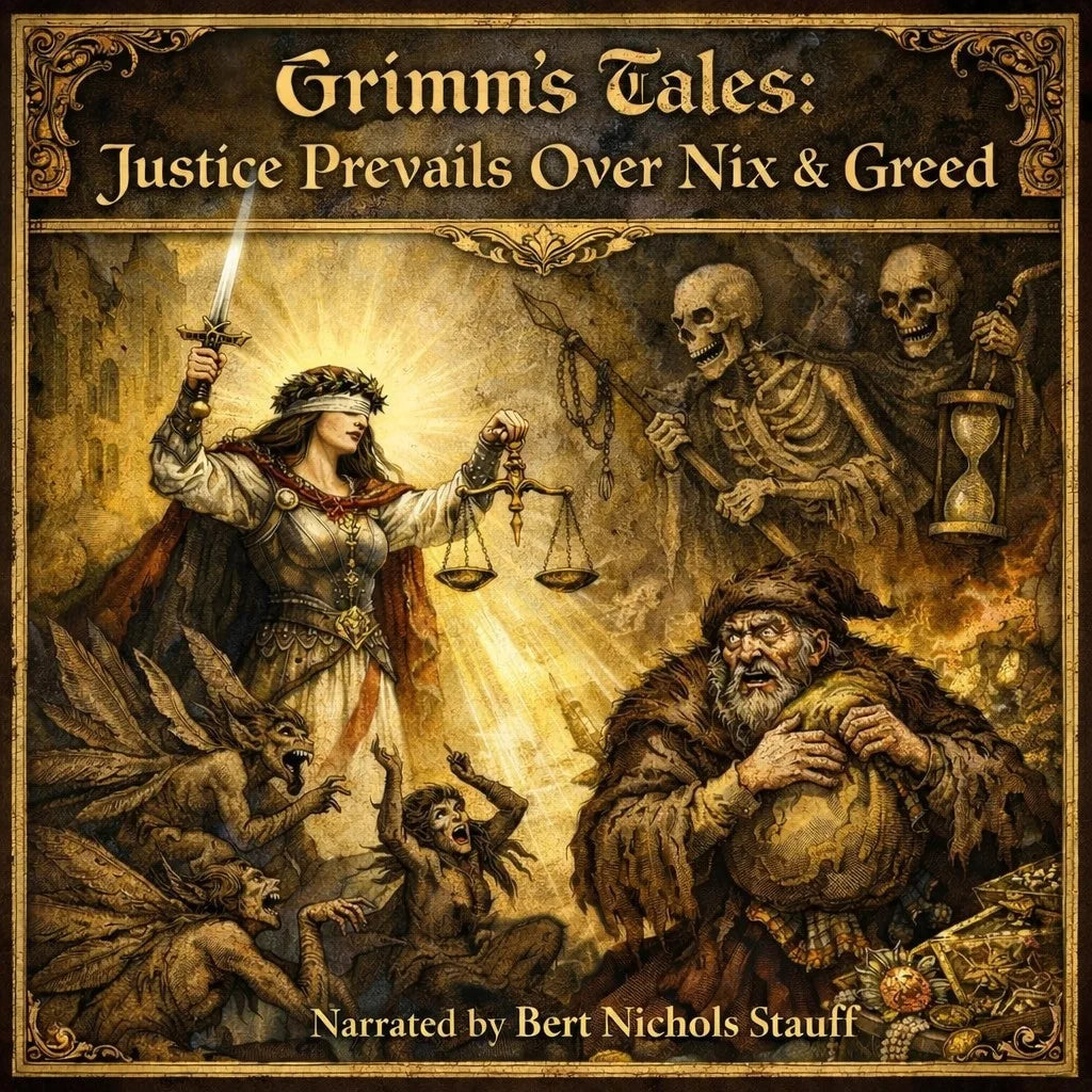Grimm’s Tales of Justice Prevails over Nix (Evil Fairies) and Greed