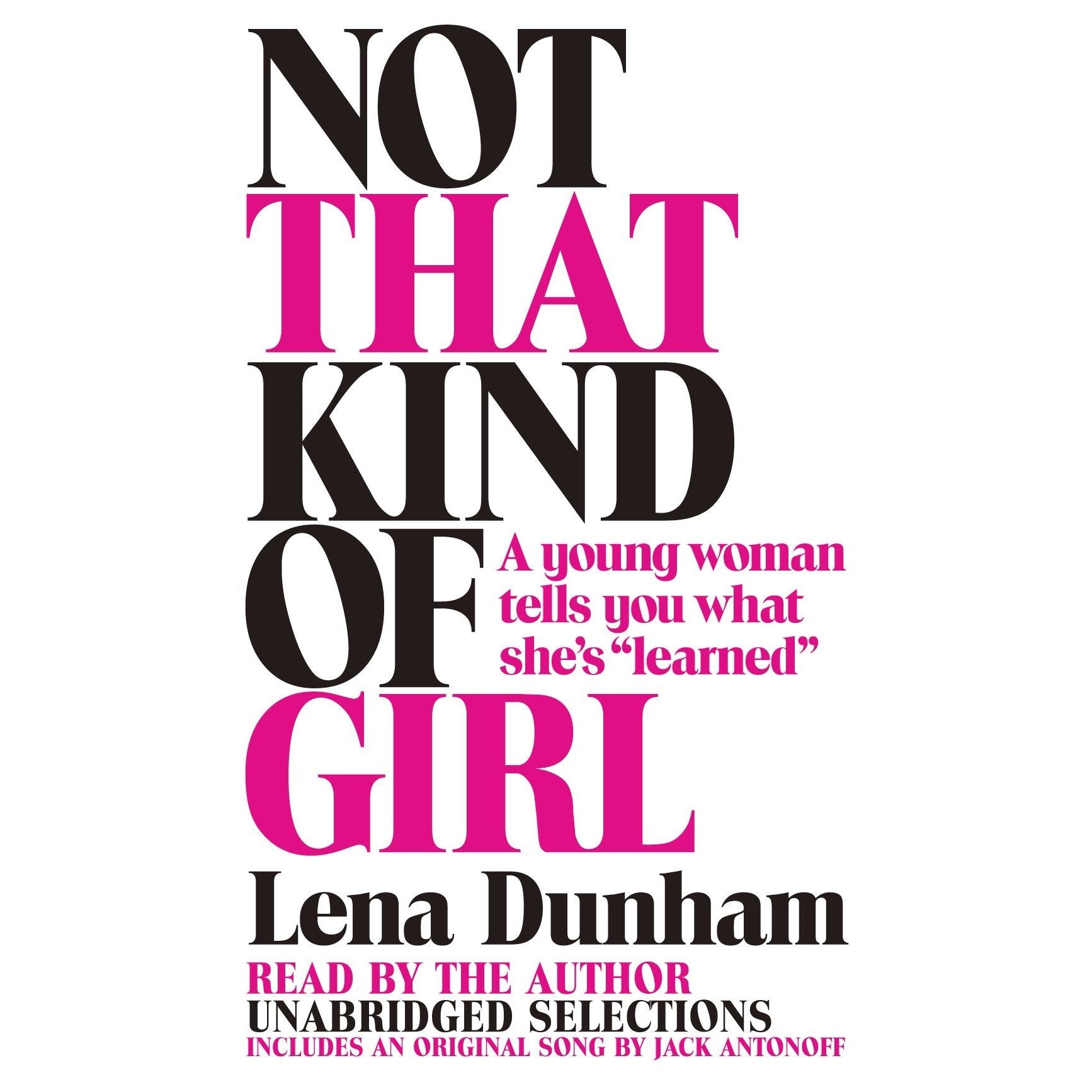Not That Kind of Girl