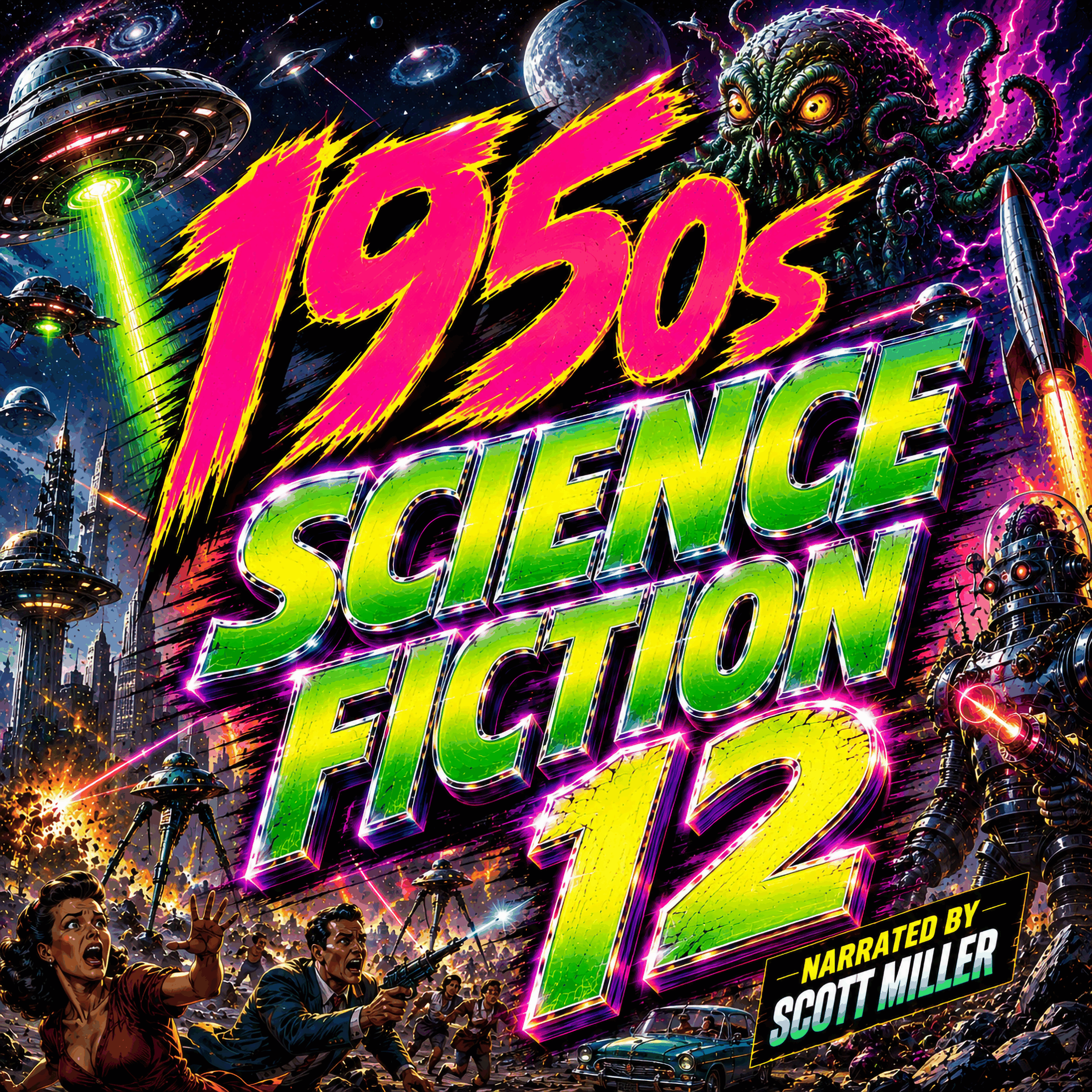 1950s Science Fiction 12 - 23 Science Fiction Short Stories From the 1950s