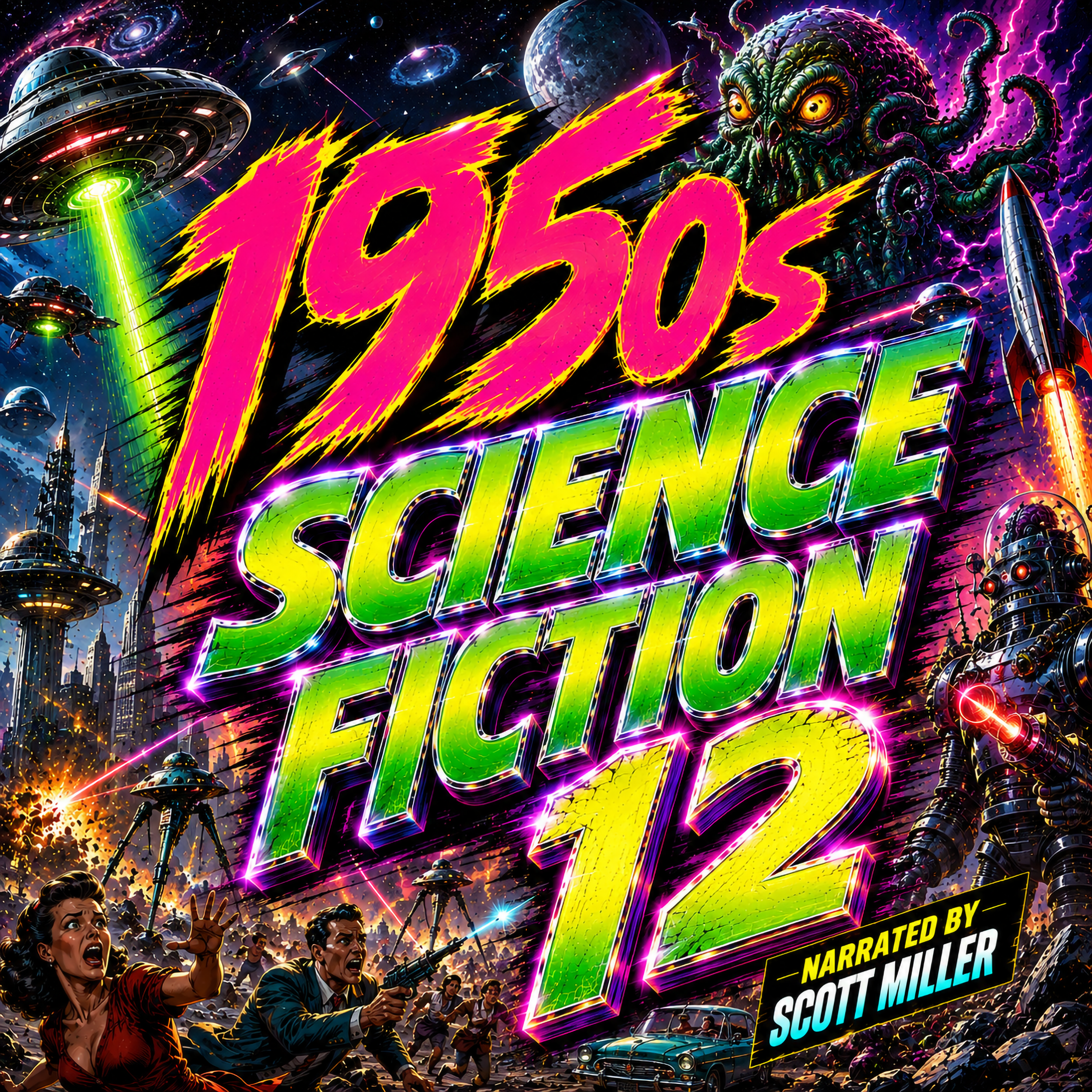 1950s Science Fiction 12 - 23 Science Fiction Short Stories From the 1950s