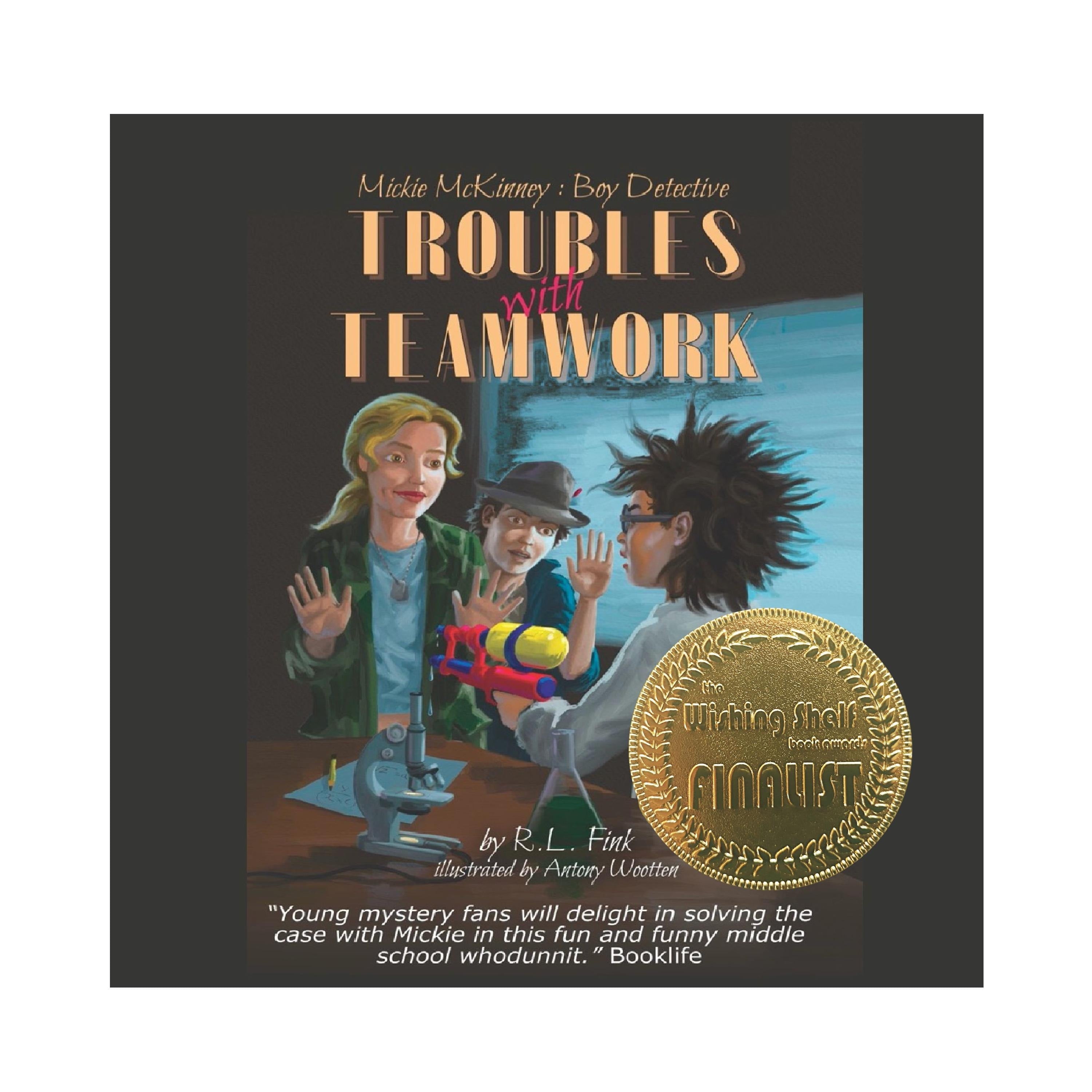 Mickie McKinney: Boy Detective, Troubles with Teamwork