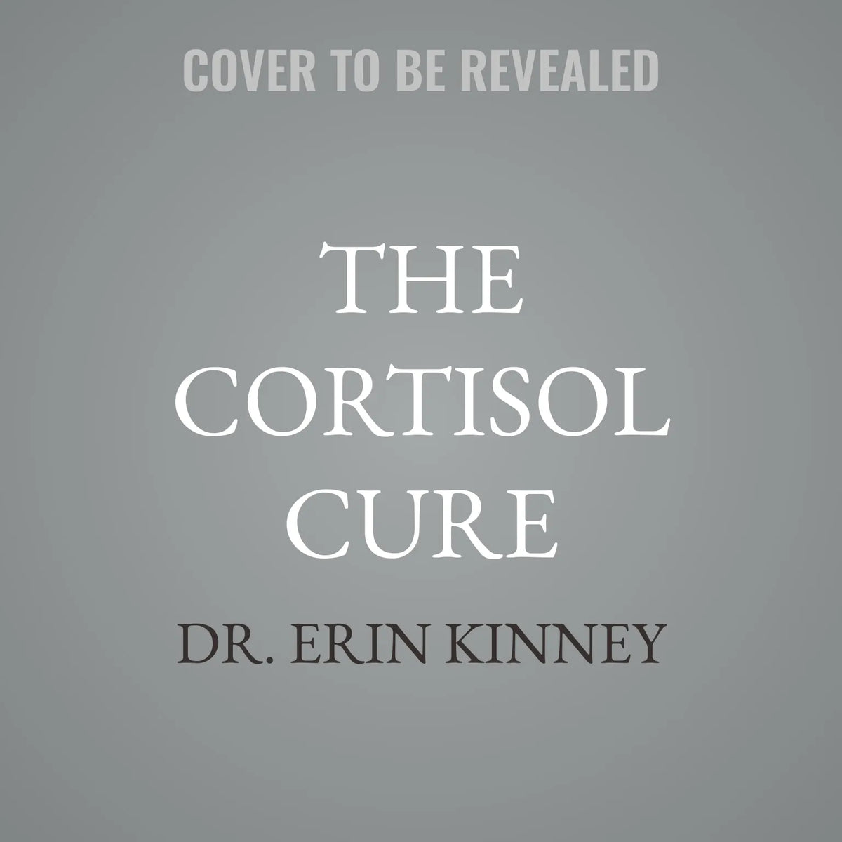 The Cortisol Cure