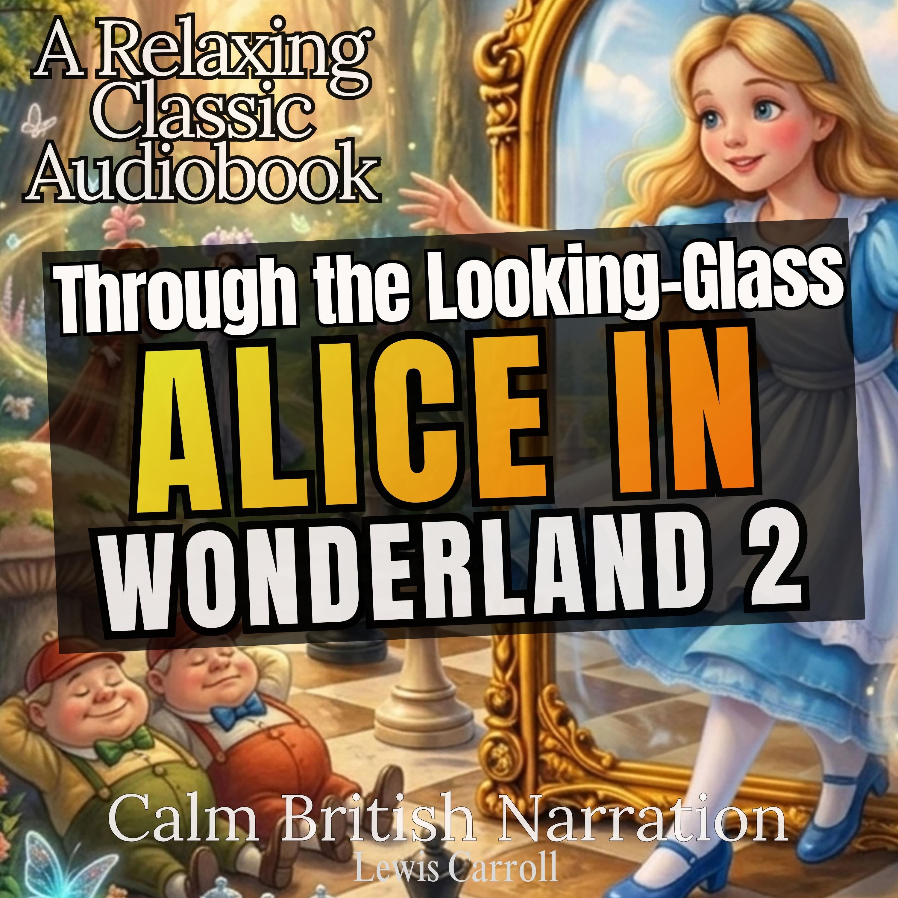 Through the Looking-Glass - Alice In Wonderland 2 (A Relaxing Classic Audiobook with Calm British Narration)