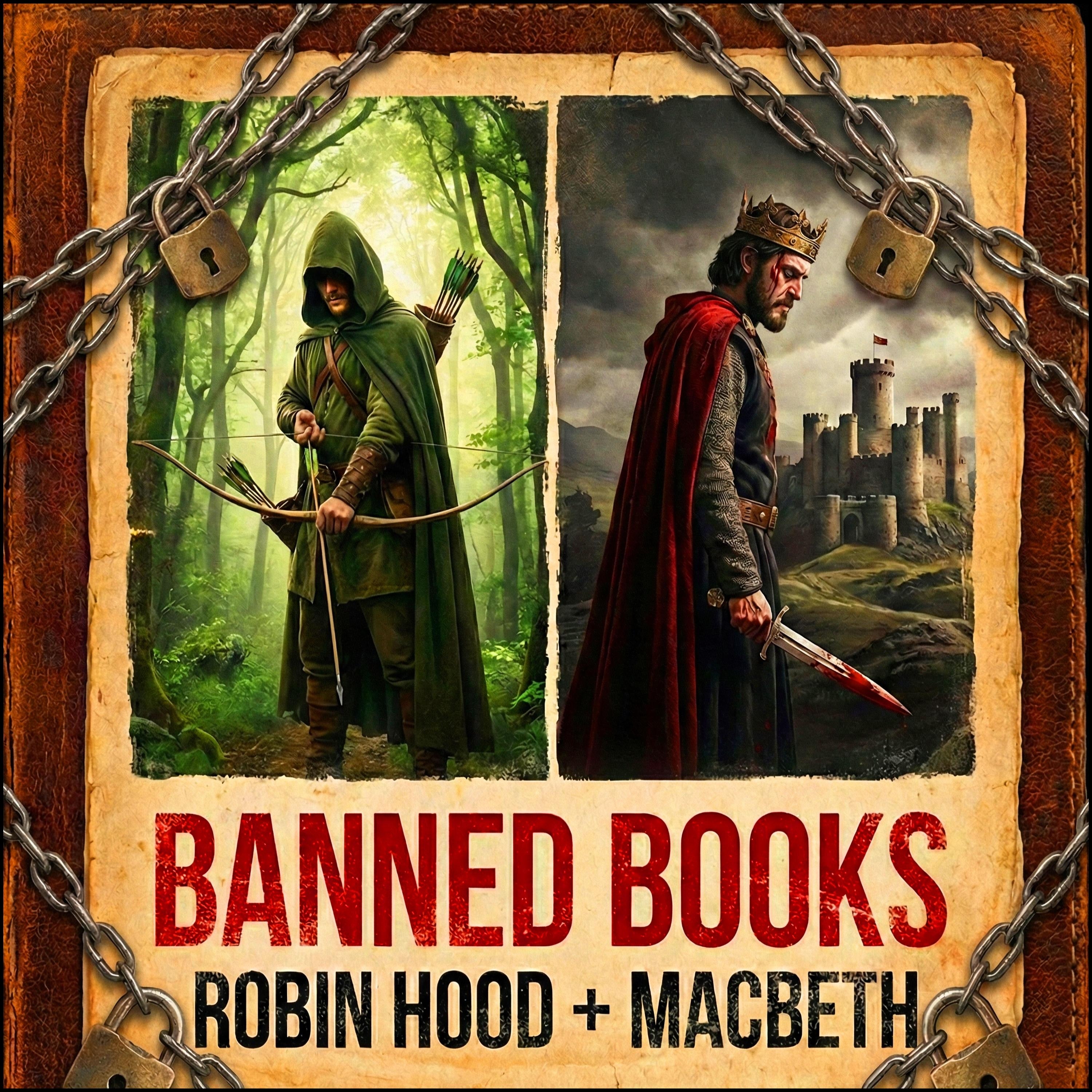 Banned Books – Robin Hood + Macbeth