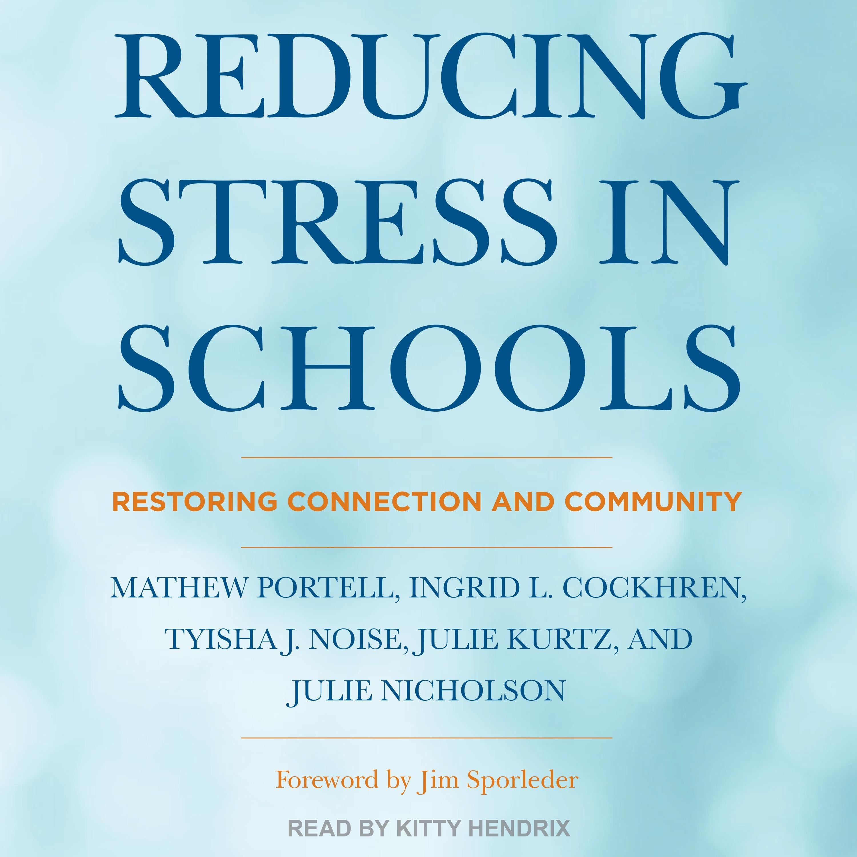 Reducing Stress in Schools