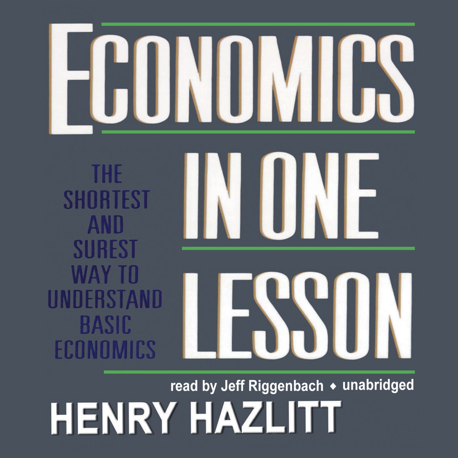Economics in One Lesson