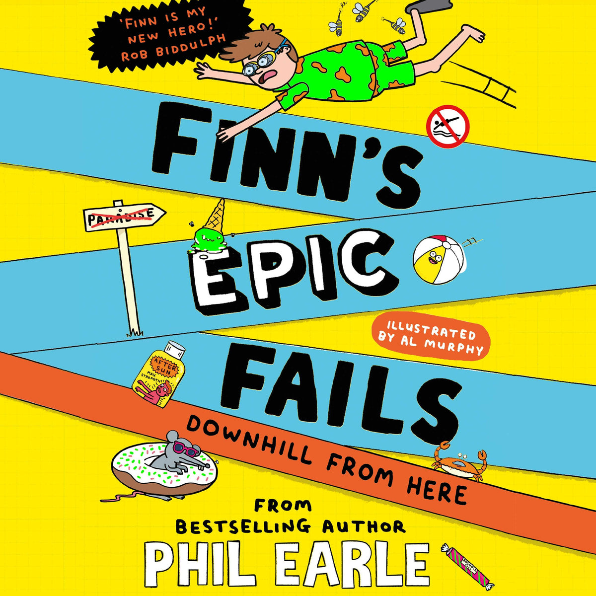 Finn's Epic Fails: Downhill from Here
