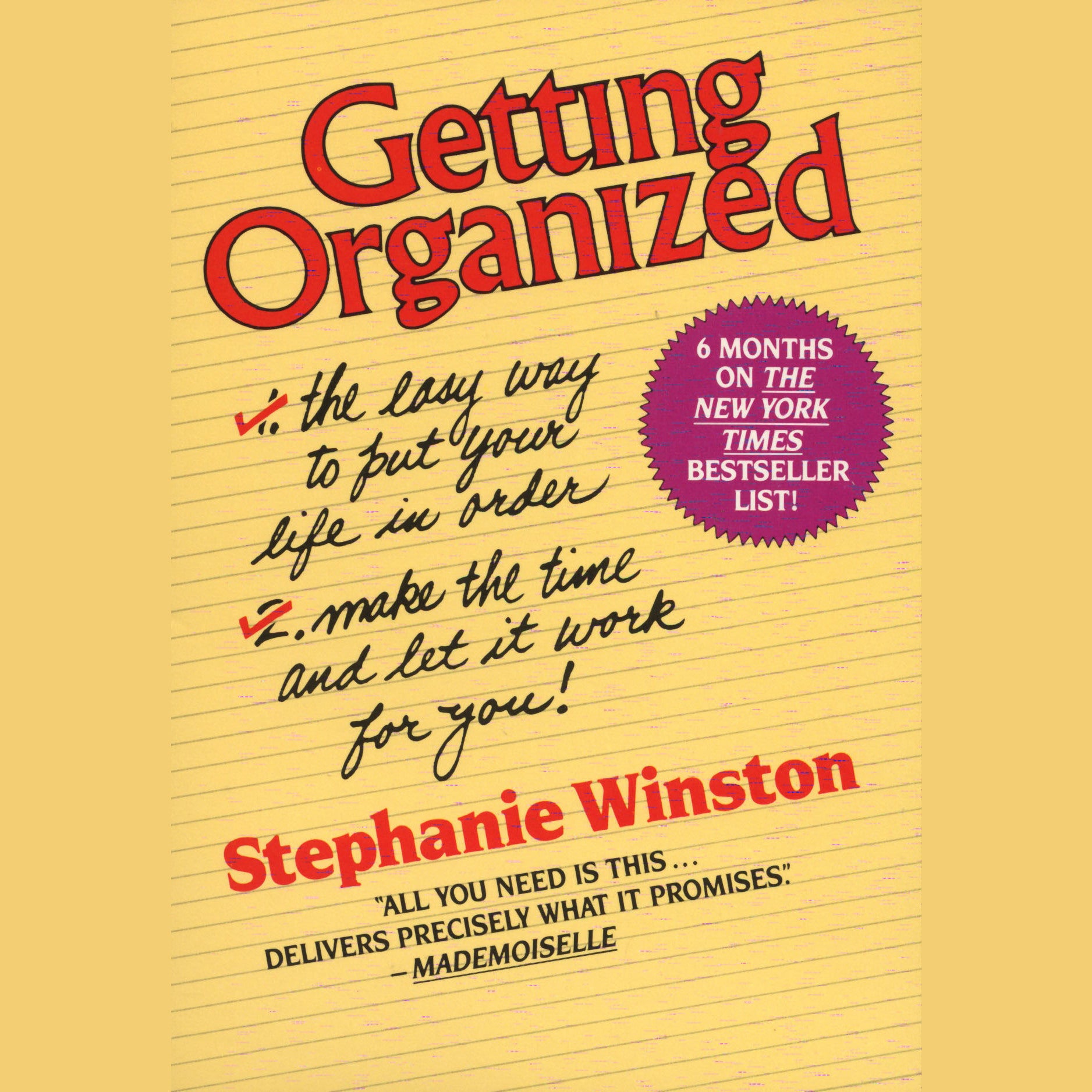 Getting Organized
