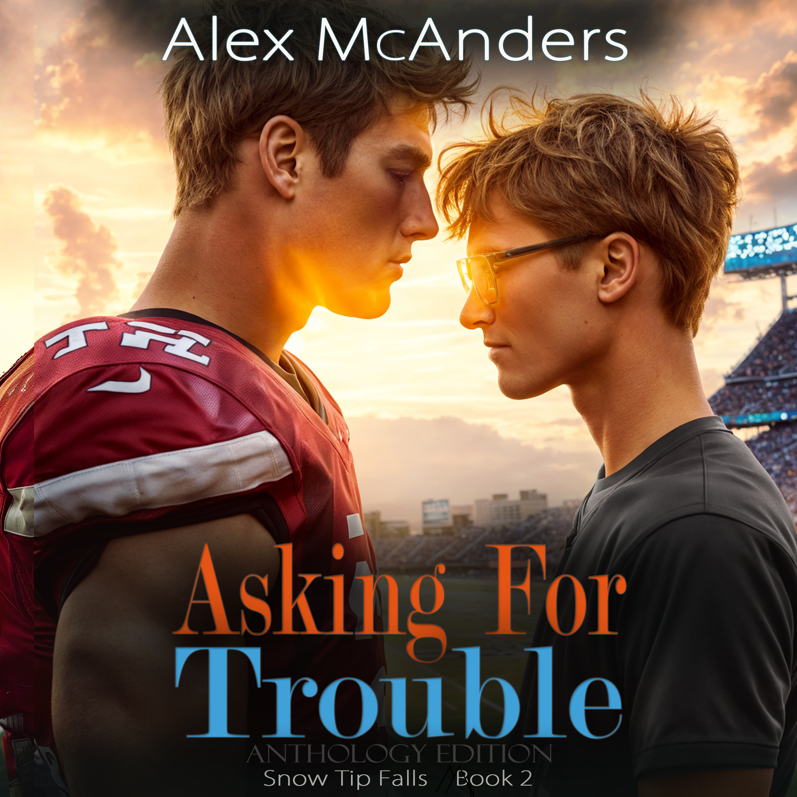 Asking for Trouble: Nerd/Jock MM Sports Romance