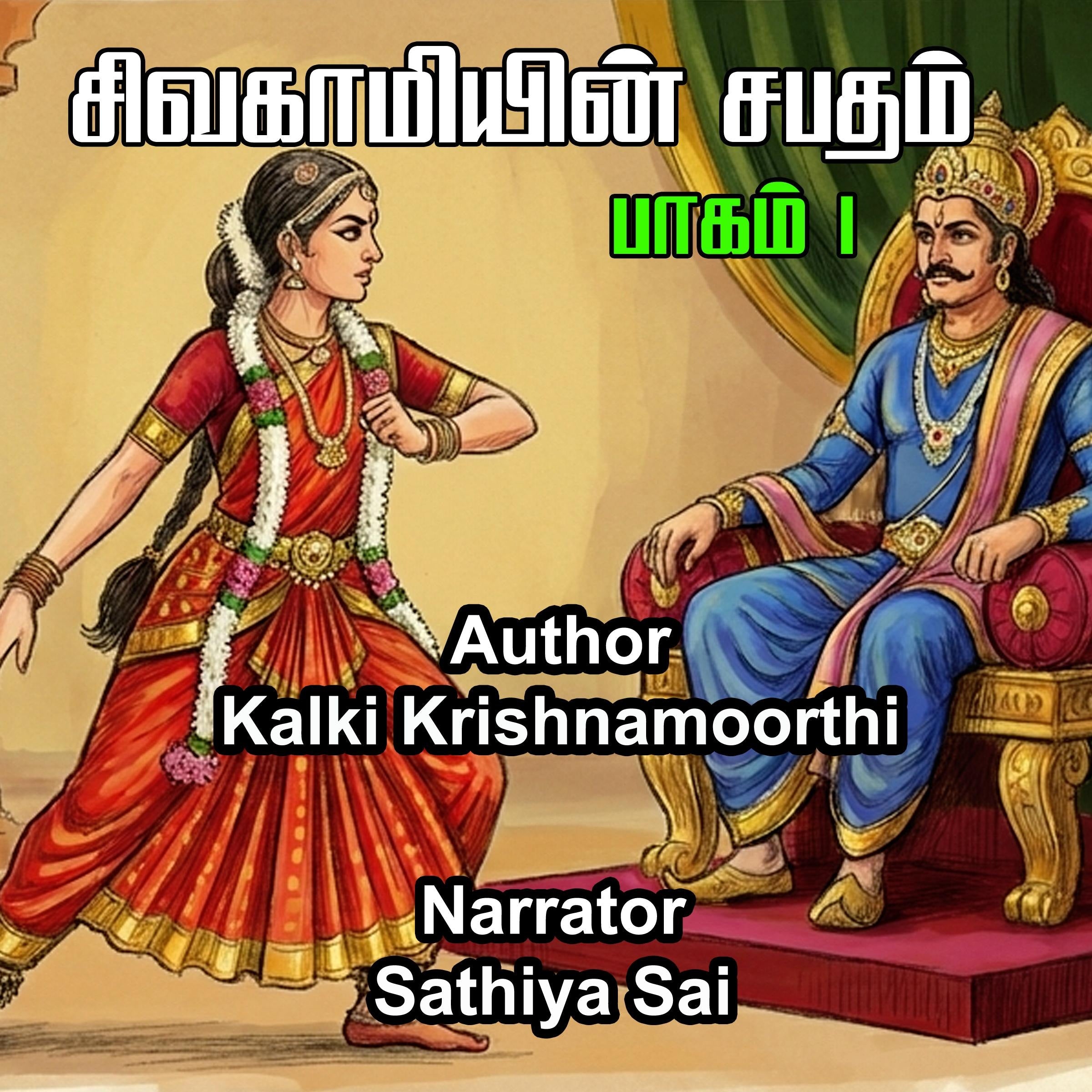 கல்கி கிருஷ்ணமூர்த்தியின் சிவகாமியின் சபதம் | பாகம் 1 | Kalki Krishnamurthi in Sivakamiyin Sabatham | Pagam 1 | Tamil Audio Book