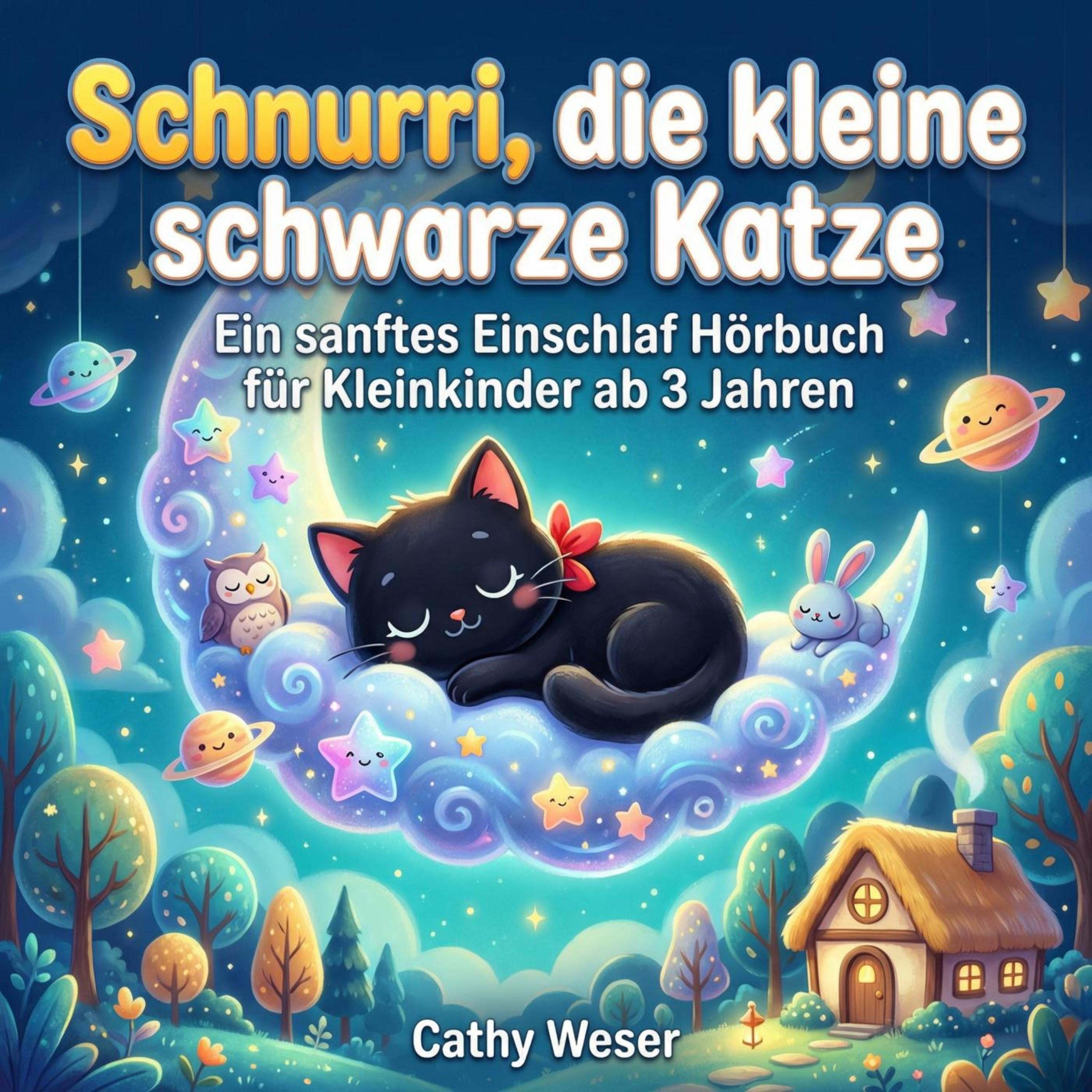 Schnurri, die kleine schwarze Katze