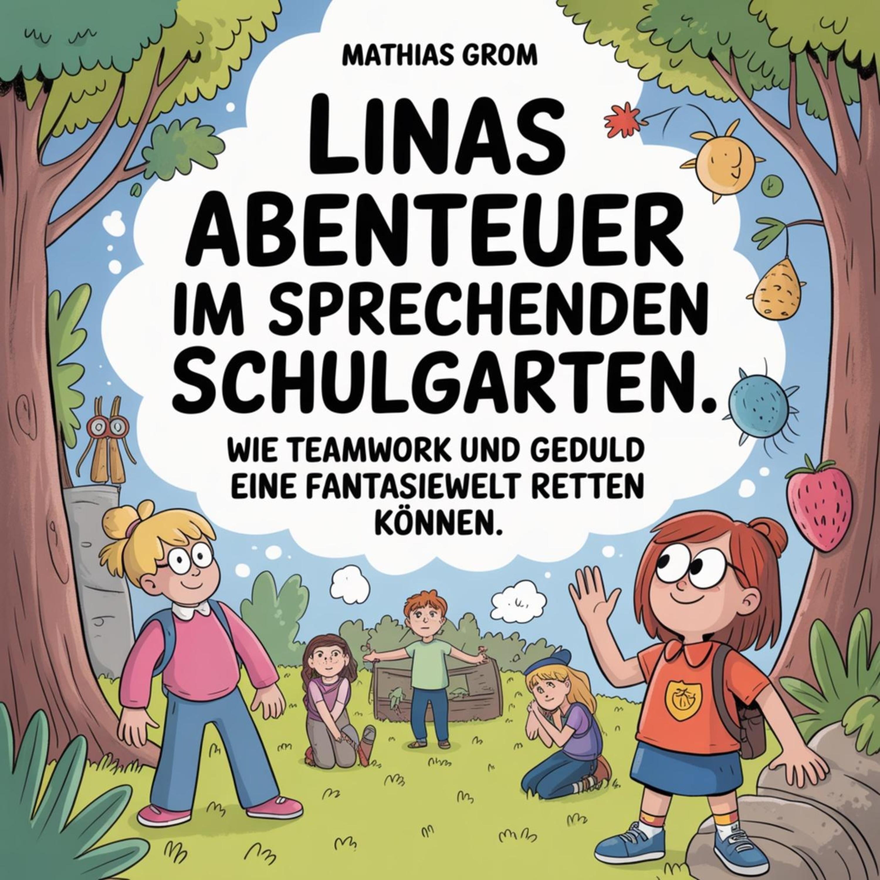 Linas Abenteuer im sprechenden Schulgarten