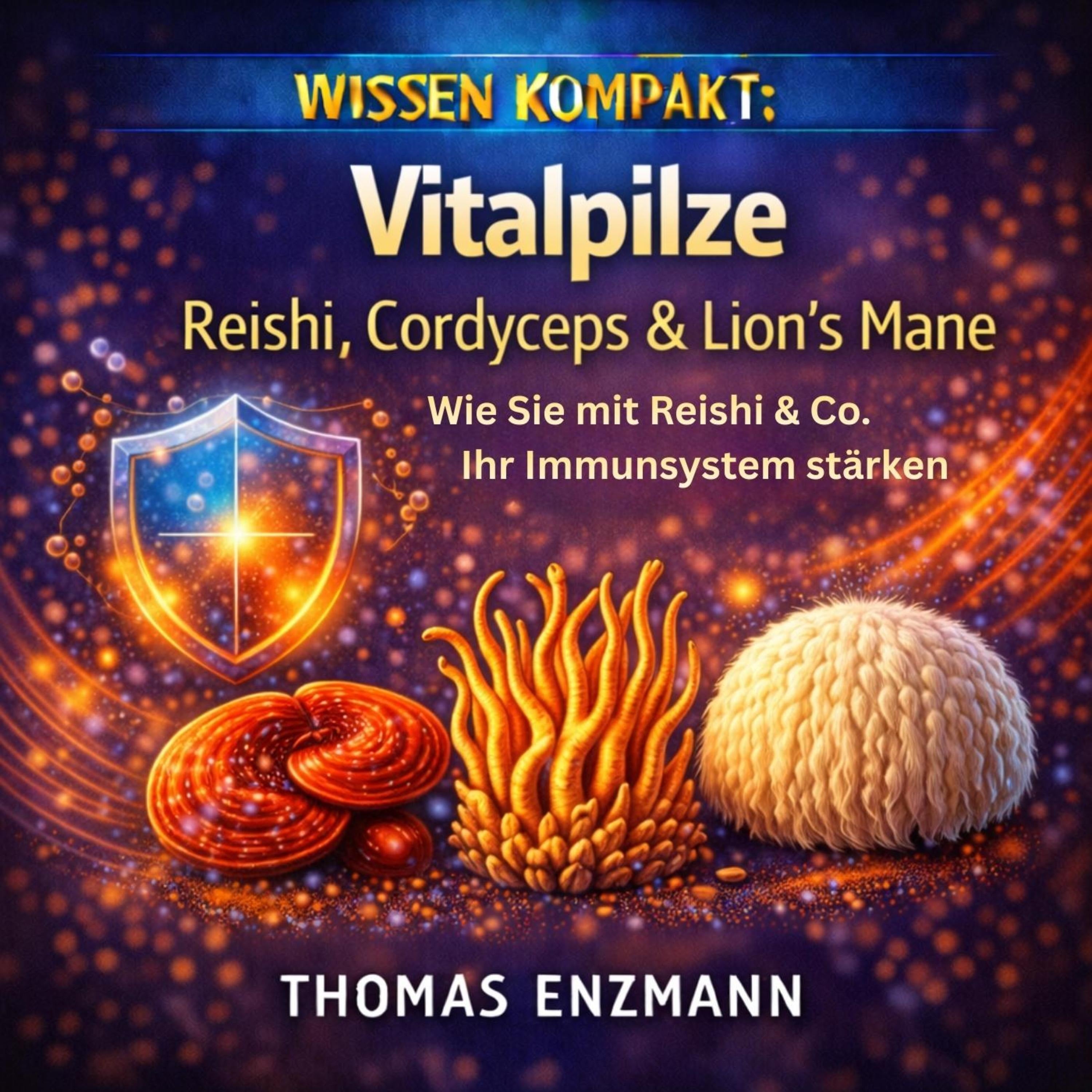 Wissen Kompakt: Vitalpilze - Reishi, Cordyceps & Lion's Mane