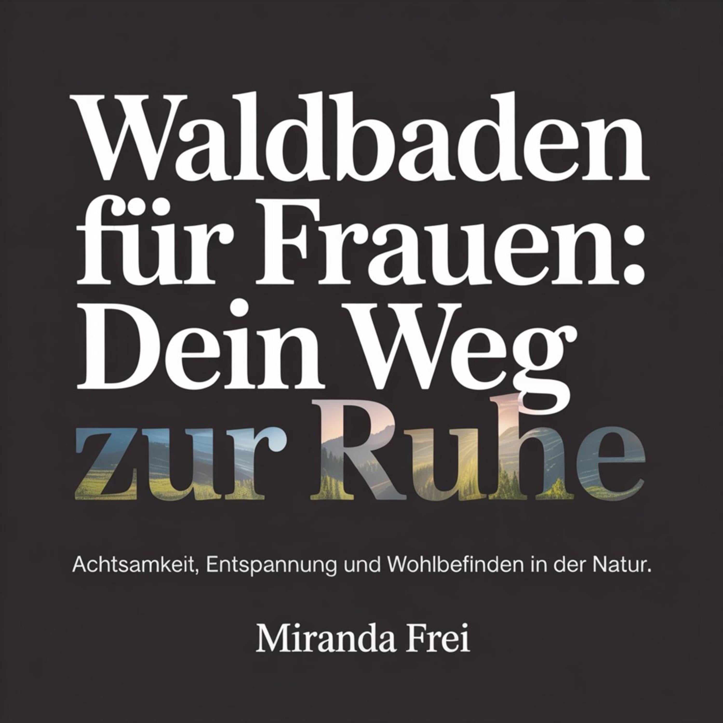 Waldbaden für Frauen - Dein Weg zur Ruhe
