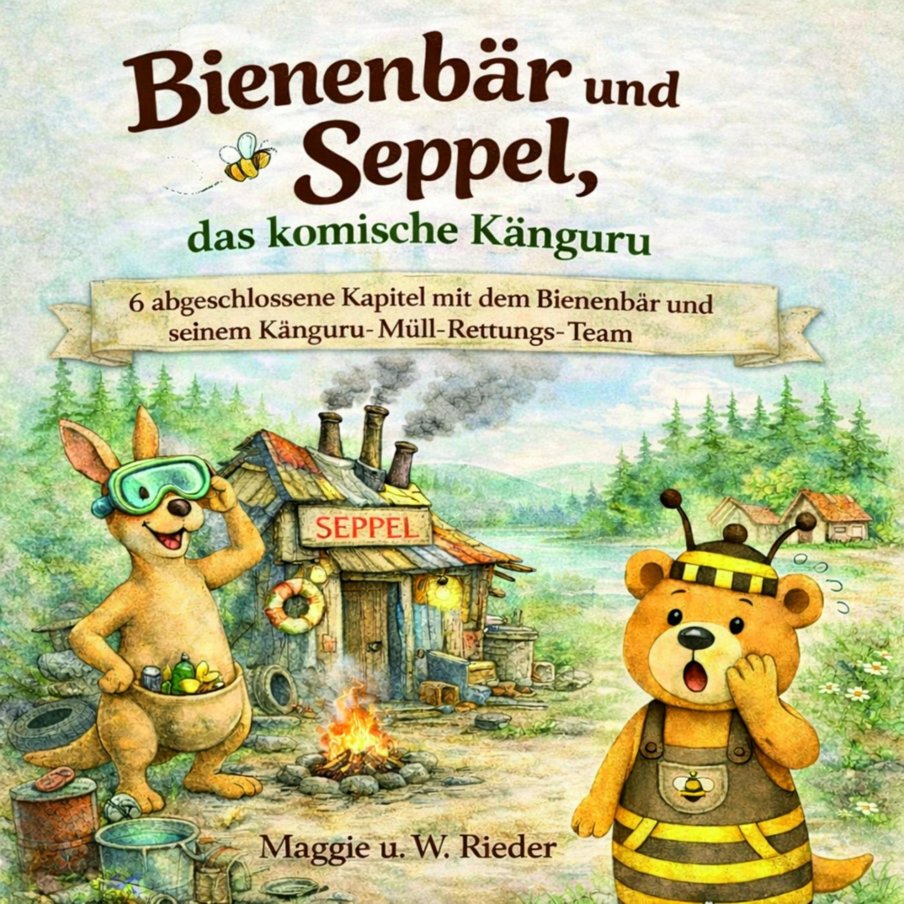 Bienenbär und Seppel, das komische Känguru