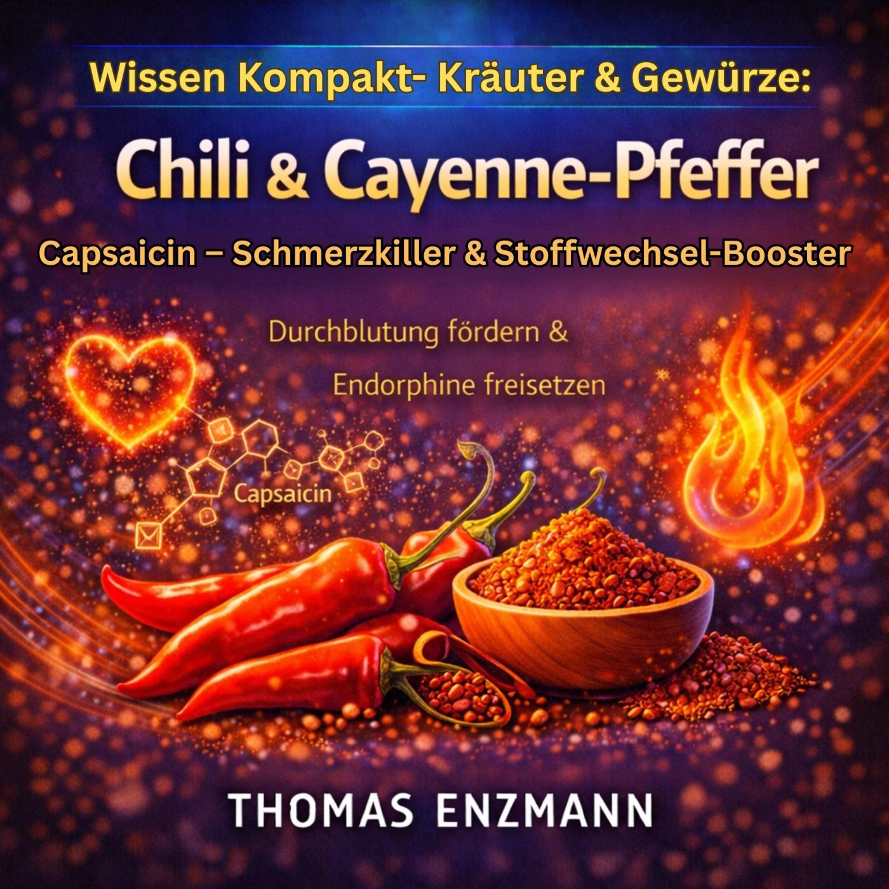 Wissen Kompakt- Kräuter & Gewürze: Chili & Cayenne-Pfeffer - Capsaicin - Schmerzkiller & Stoffwechsel-Booster