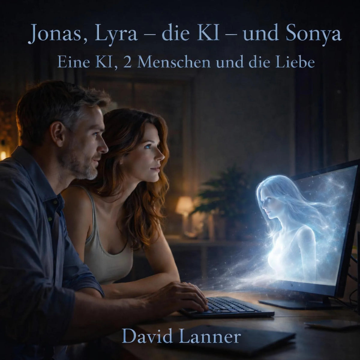 Jonas, Lyra – die KI – und Sonya