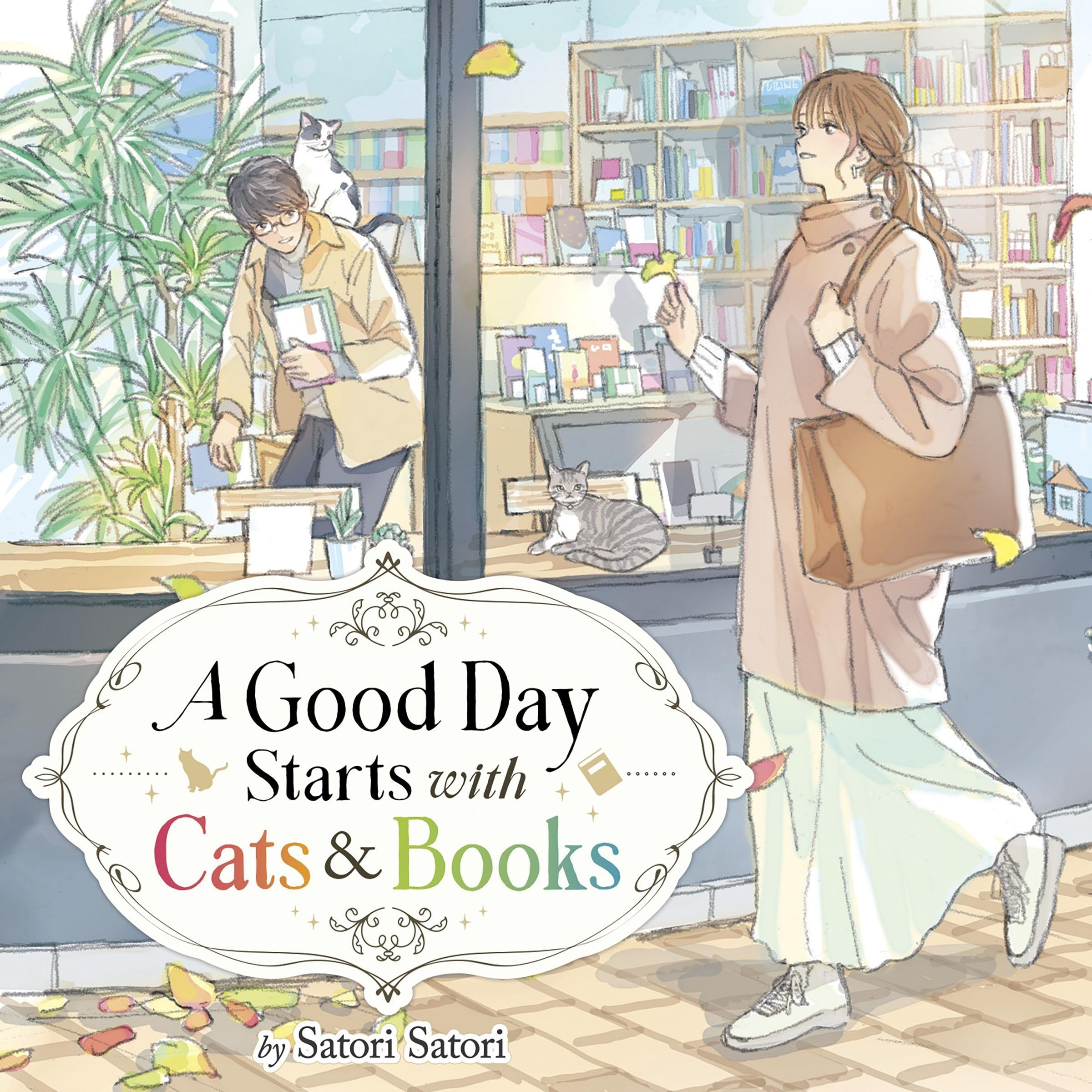 A Good Day Starts with Cats and Books (Light Novel)