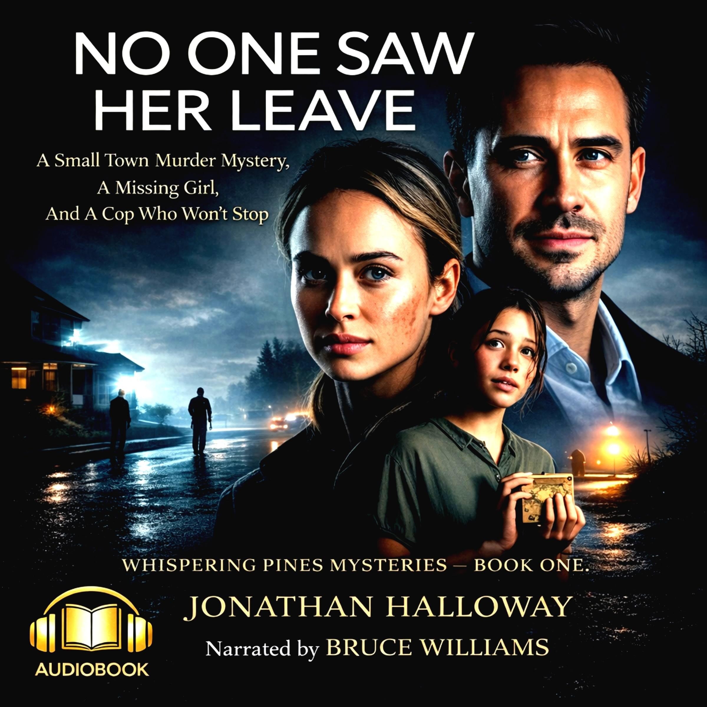 NO ONE SAW HER LEAVE