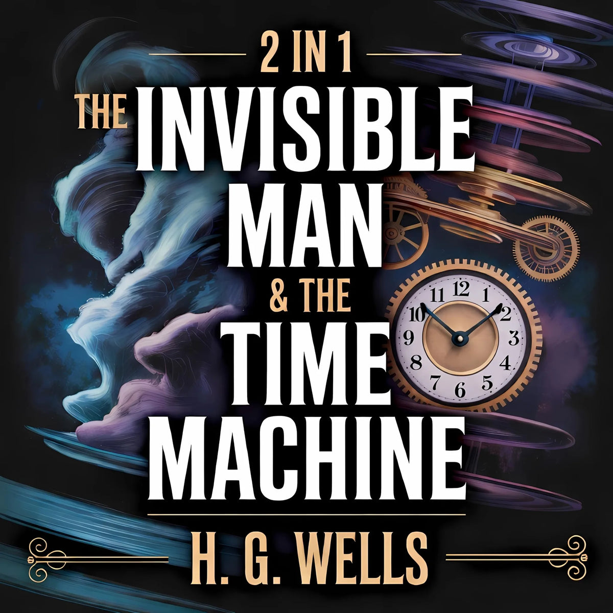 2-in-1 The Invisible Man & The Time Machine