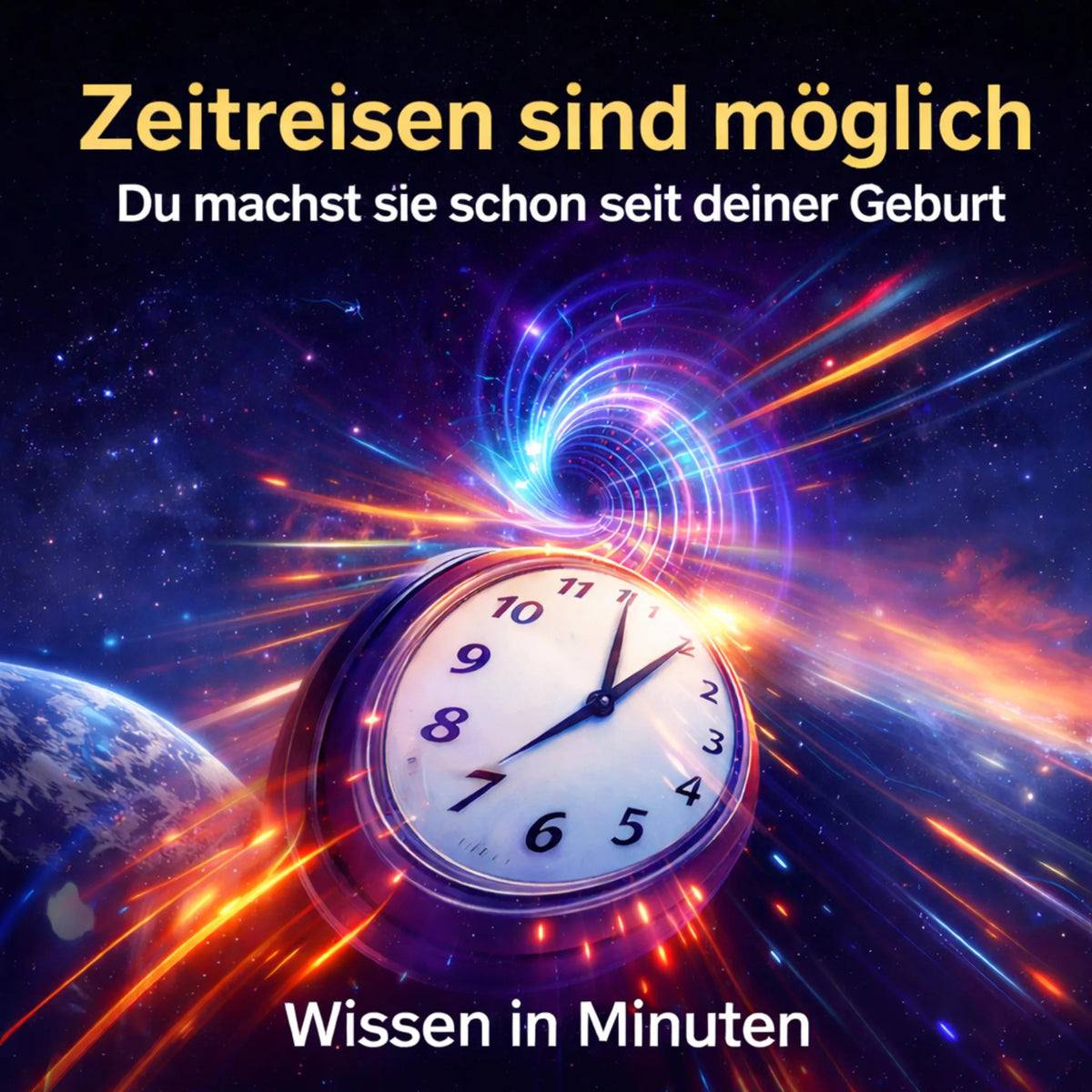 Zeitreisen sind möglich - Du machst sie schon seit deiner Geburt