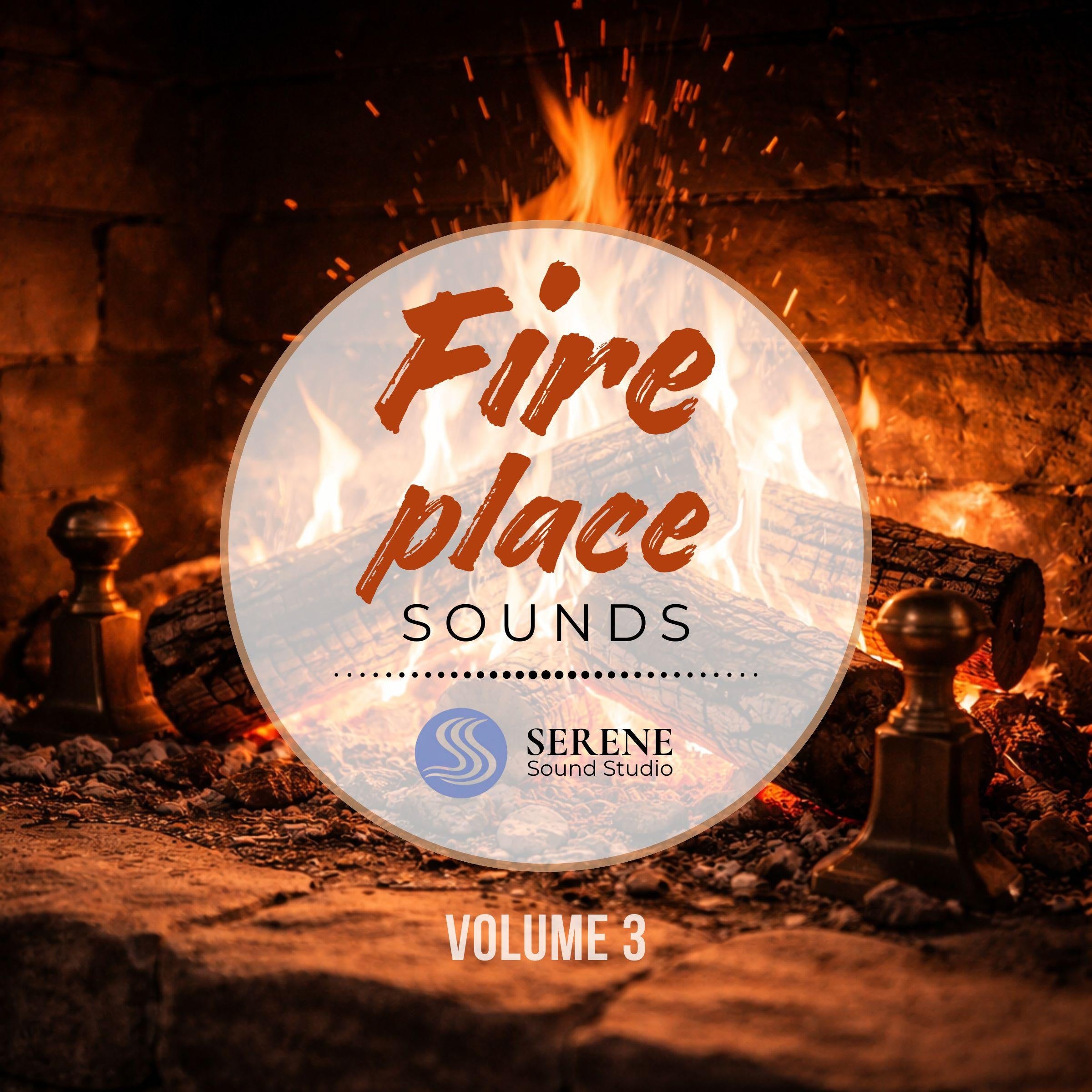 Fireplace Sounds for Sleep - Cozy Crackling Fire Ambience