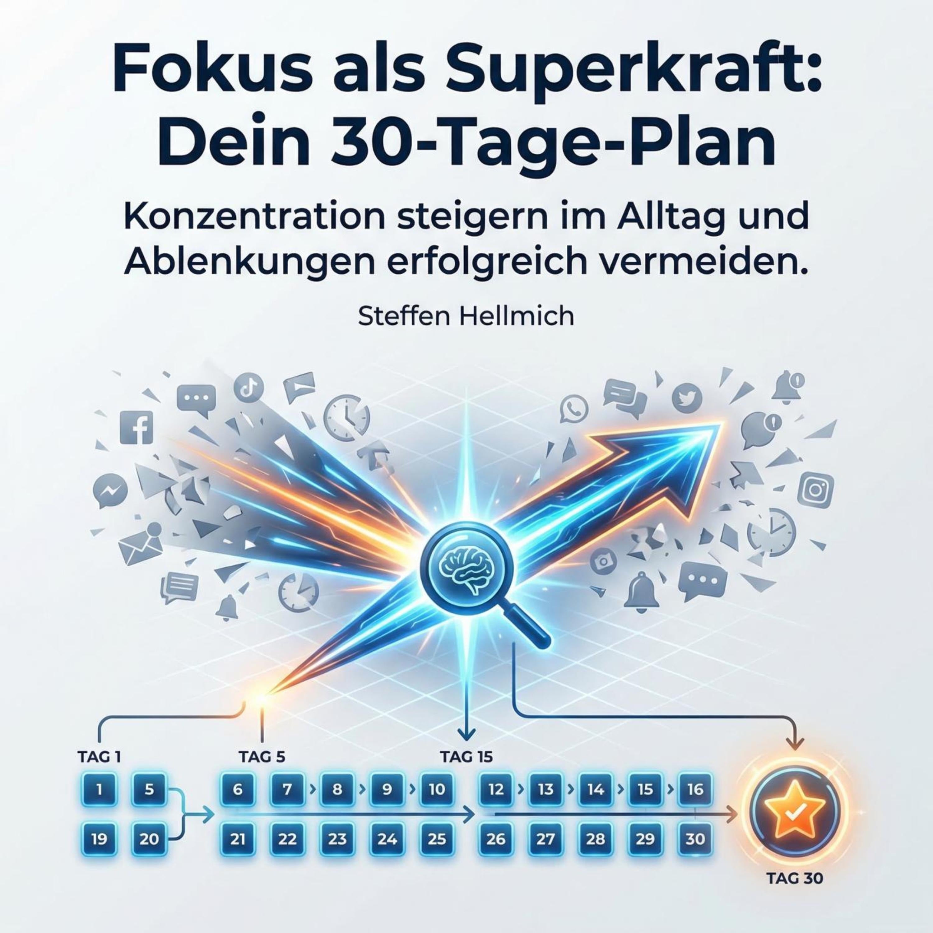 Fokus als Superkraft: Dein 30-Tage-Plan