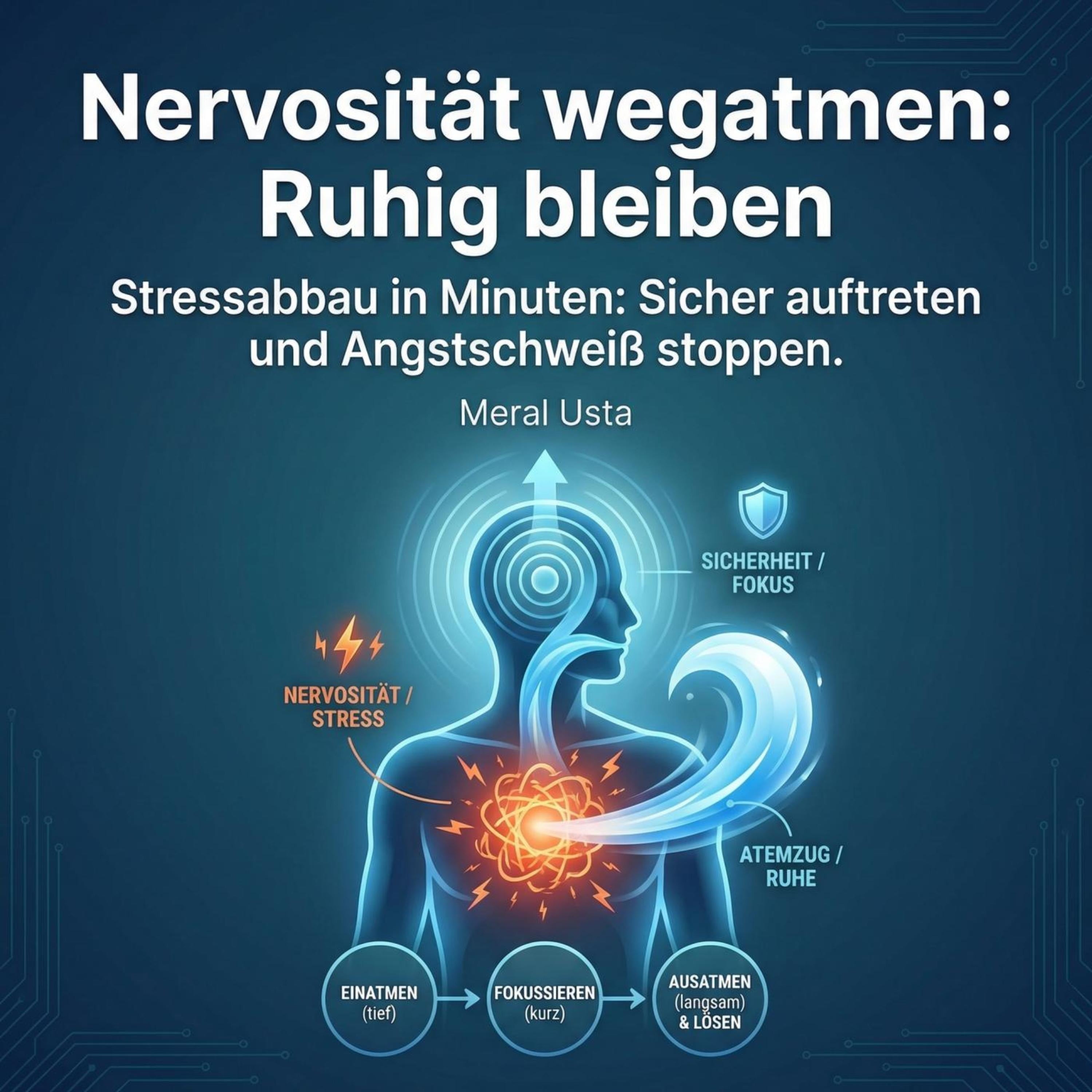 Nervosität wegatmen: Ruhig bleiben