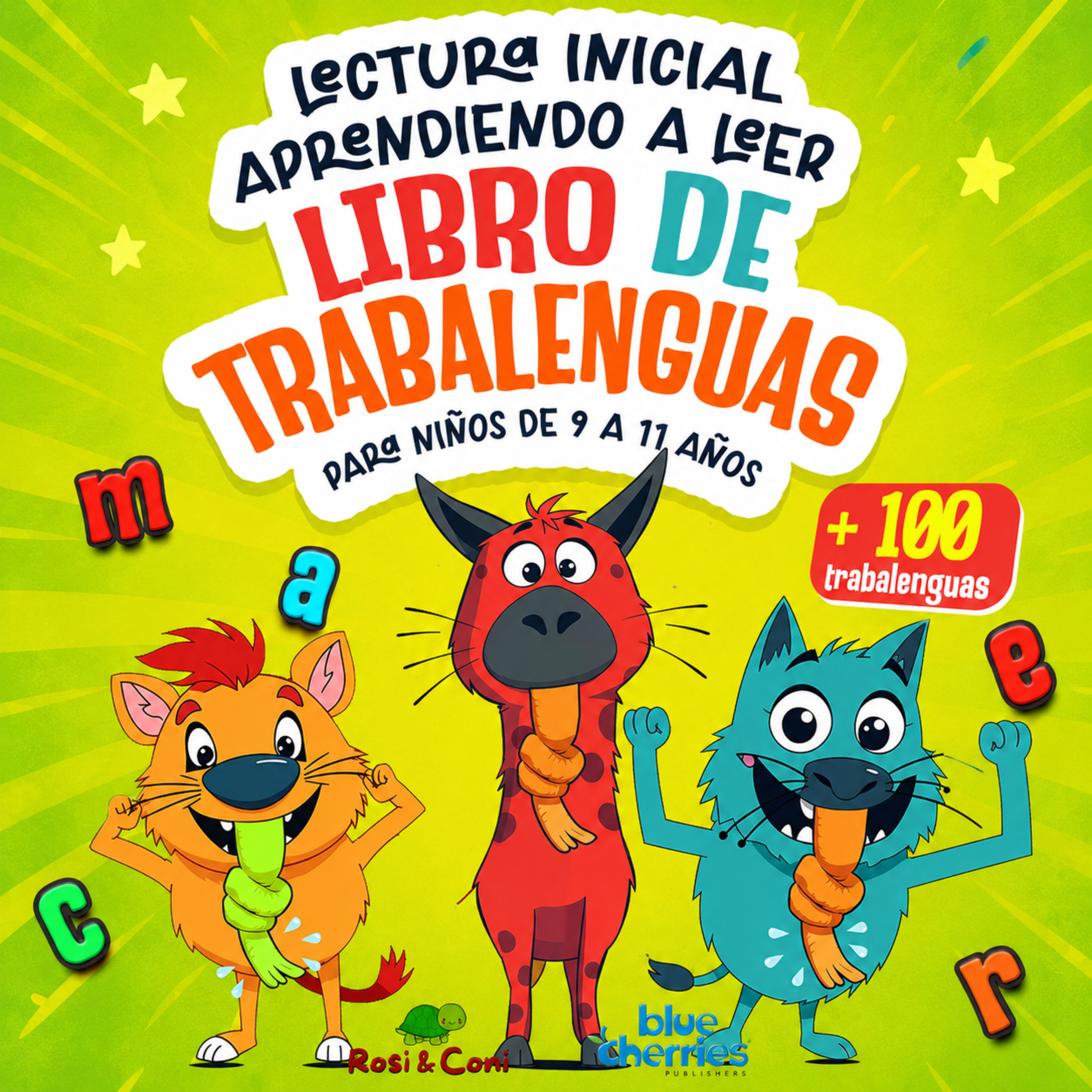 Lectura inicial Aprendiendo a leer: Libro de Trabalenguas para Niños 9-11 años