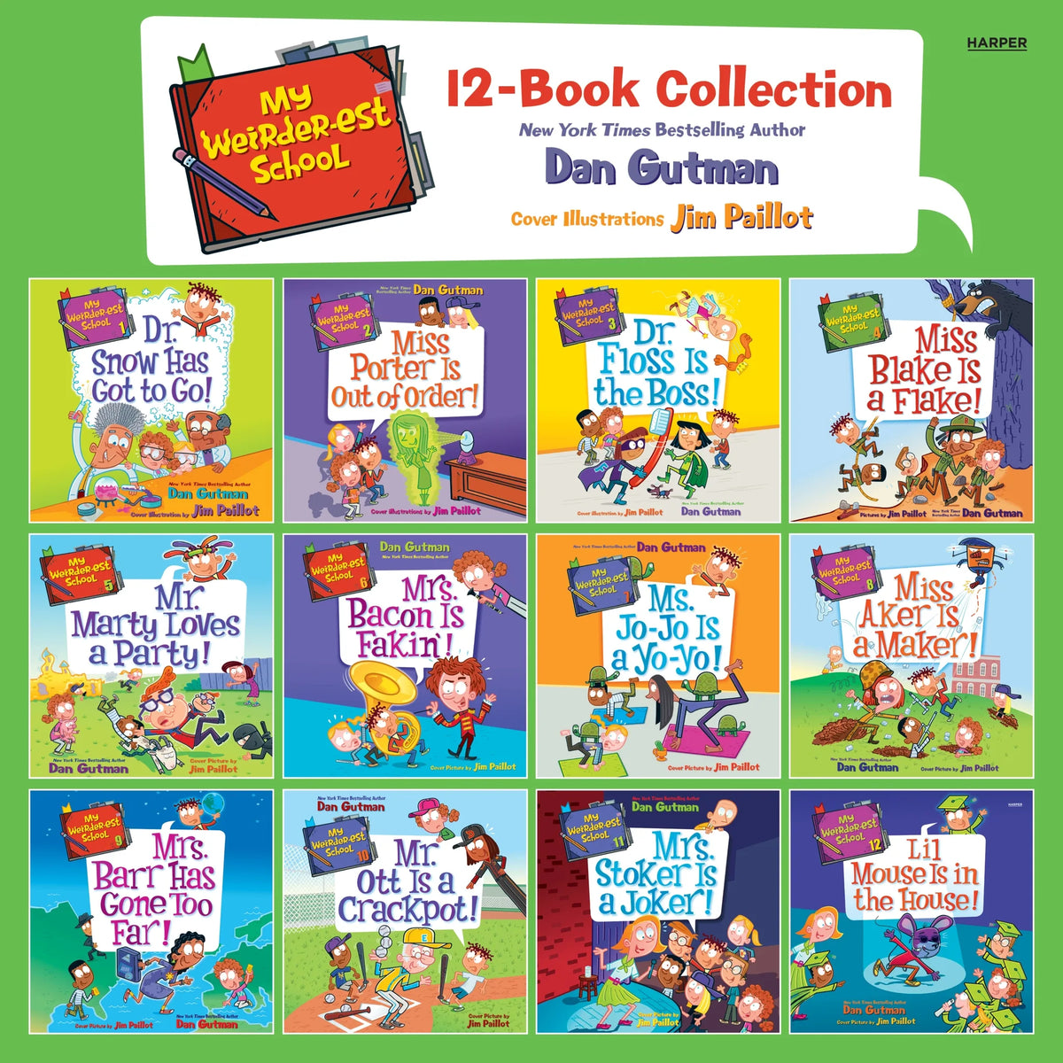 My Weirder-est School 12-book Collection