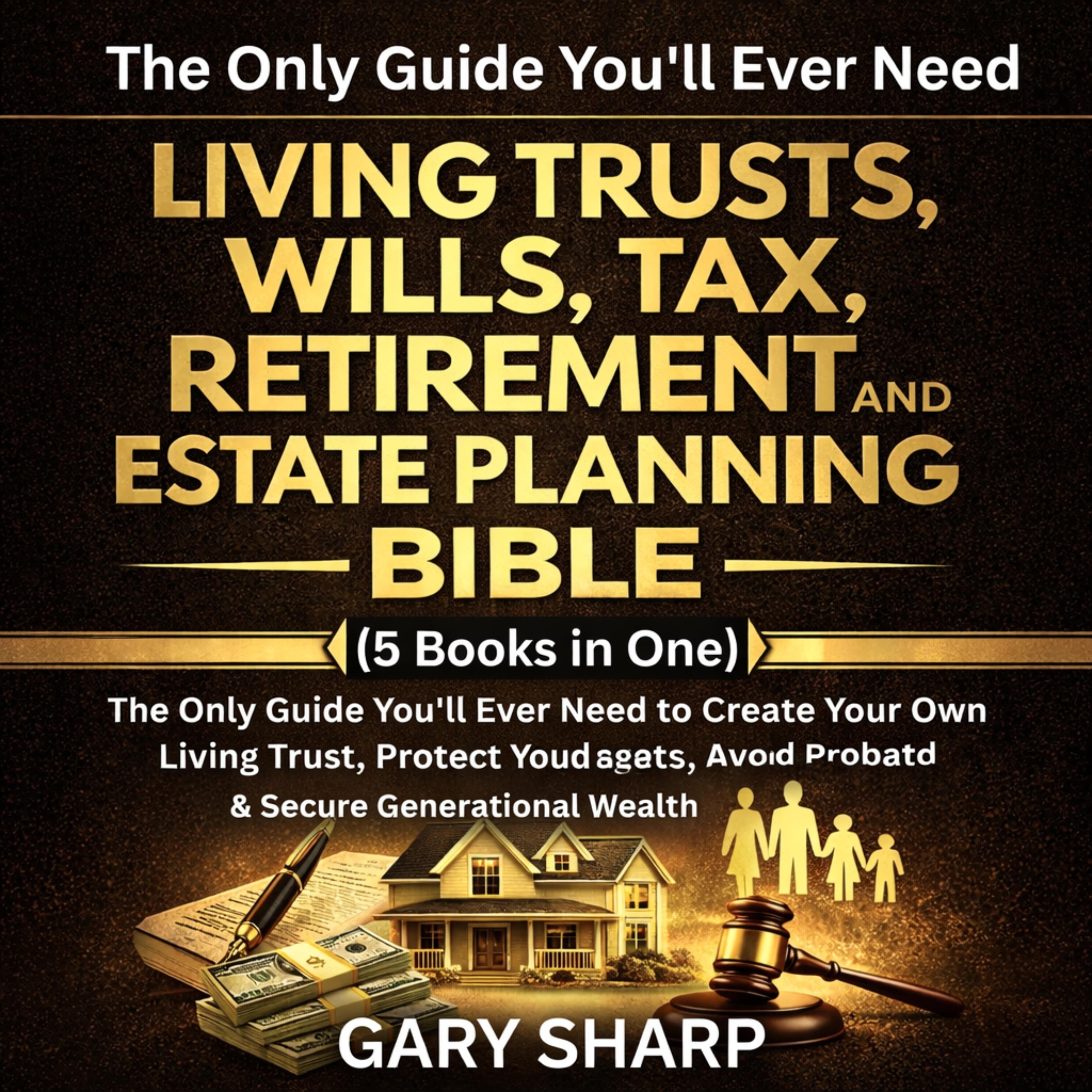 Living Trusts, Wills, Tax, Retirement and Estate Planning Bible ( 5 Books In 1)