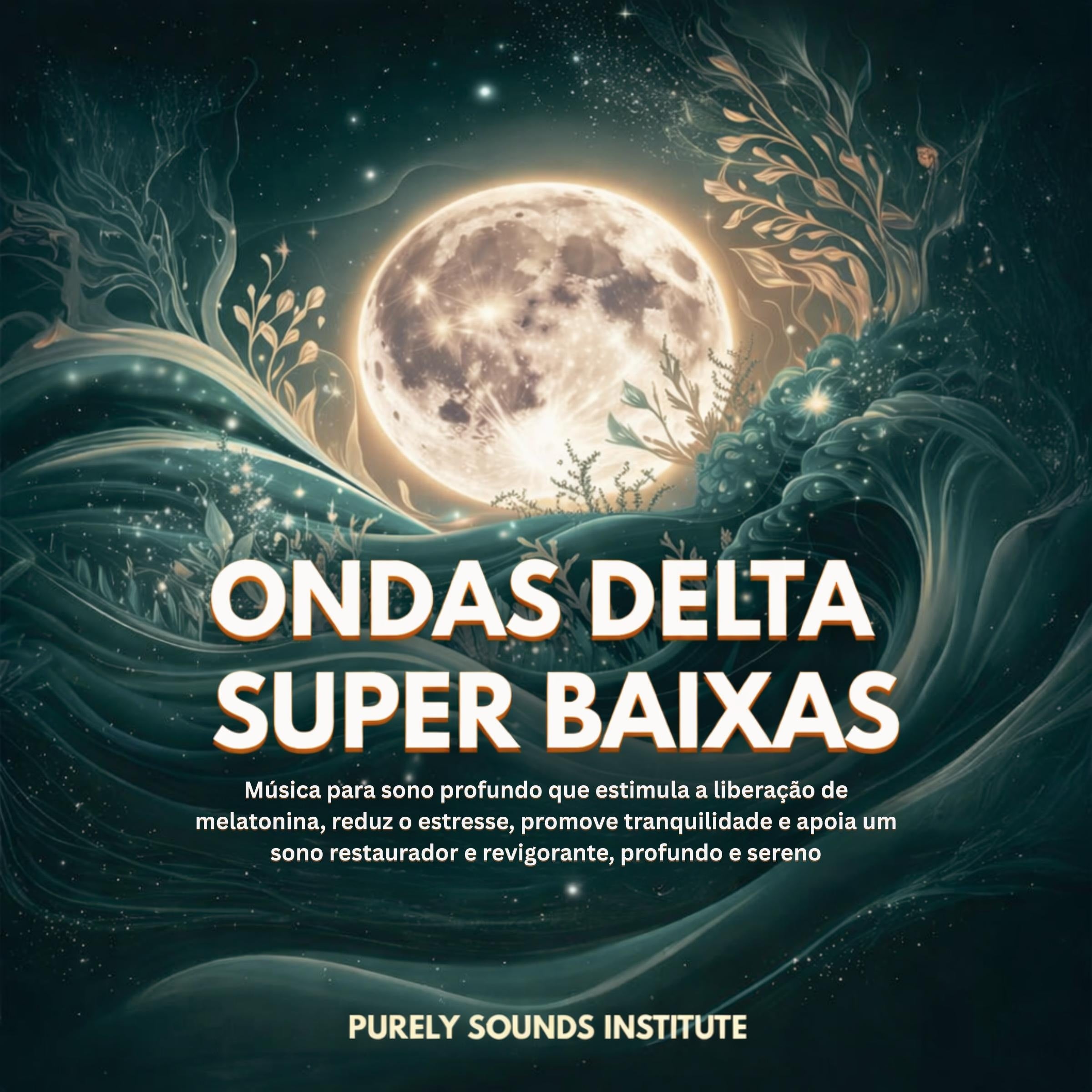 Ondas Delta Super Baixas: Música para Sono Profundo que Estimula a Liberação de Melatonina, Reduz o Estresse, Promove Tranquilidade e Apoia um Sono Restaurador e Revigorante
