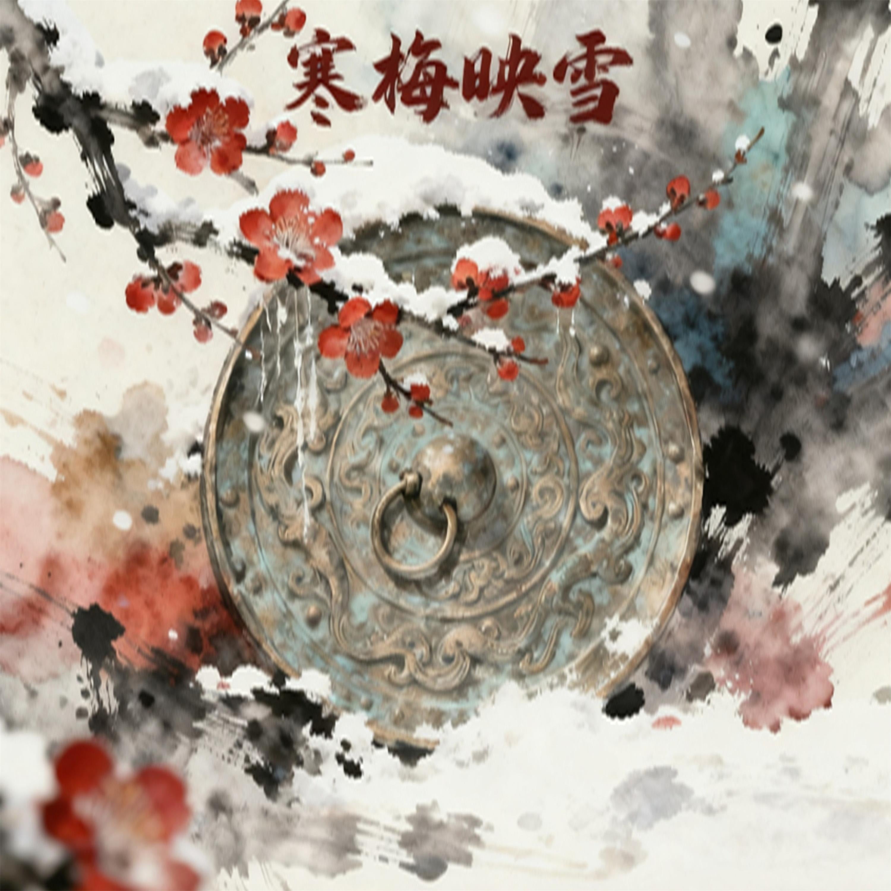 寒梅映雪