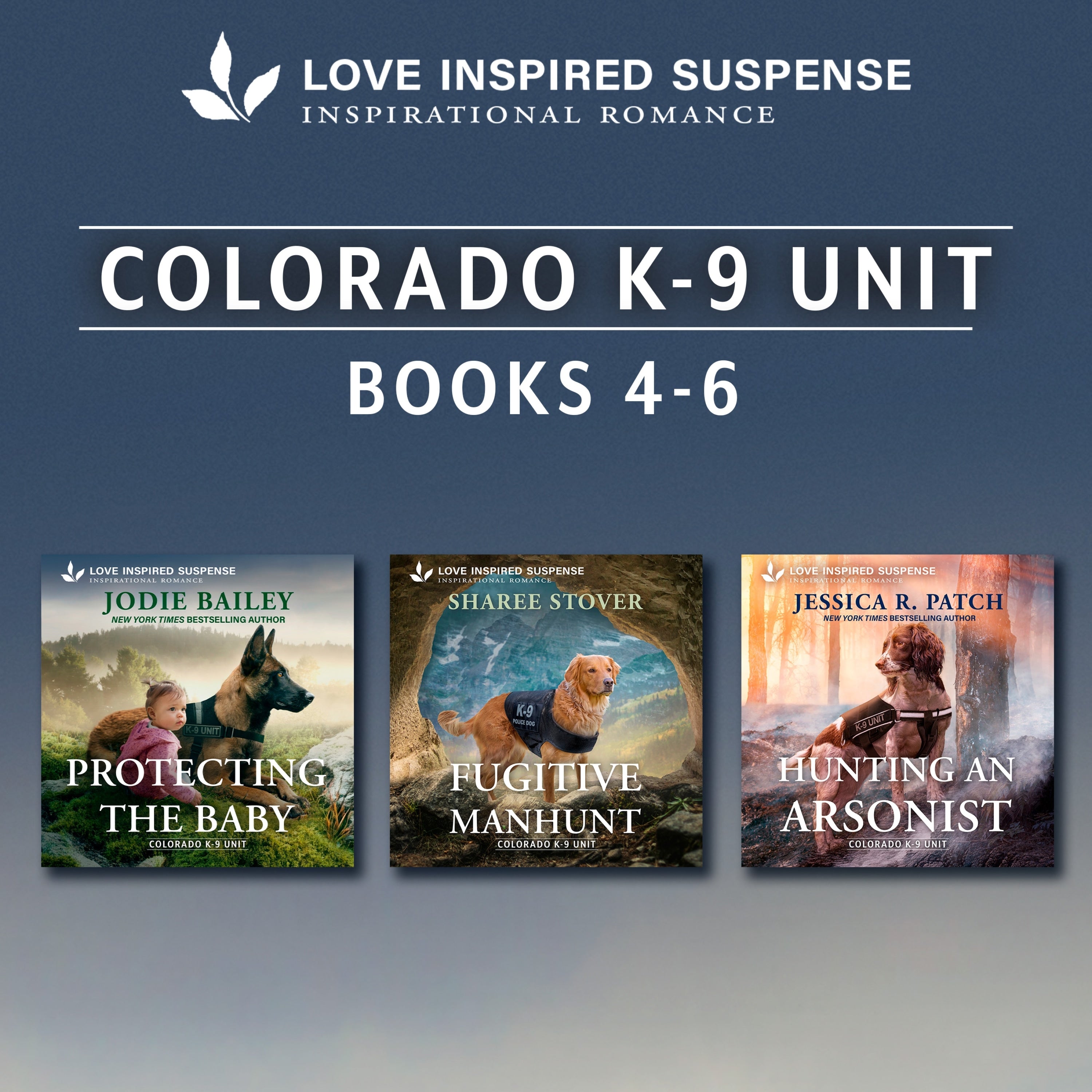 Love Inspired Suspense Colorado K-9 Unit Books 4-6