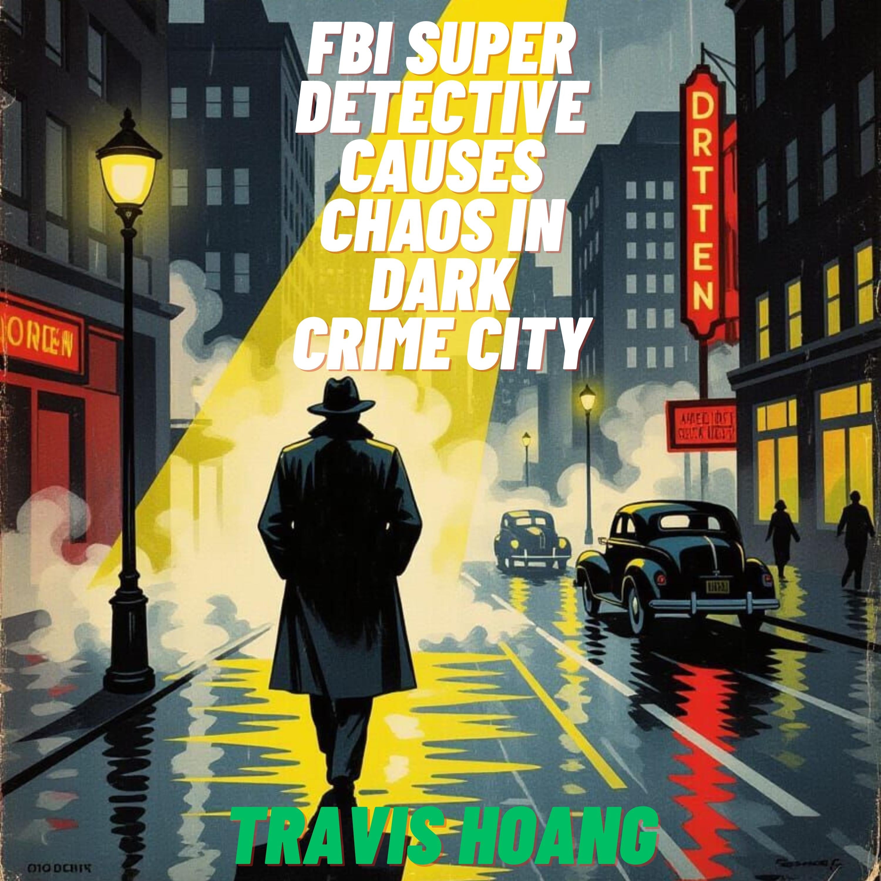 FBI super detective causes chaos in dark crime city