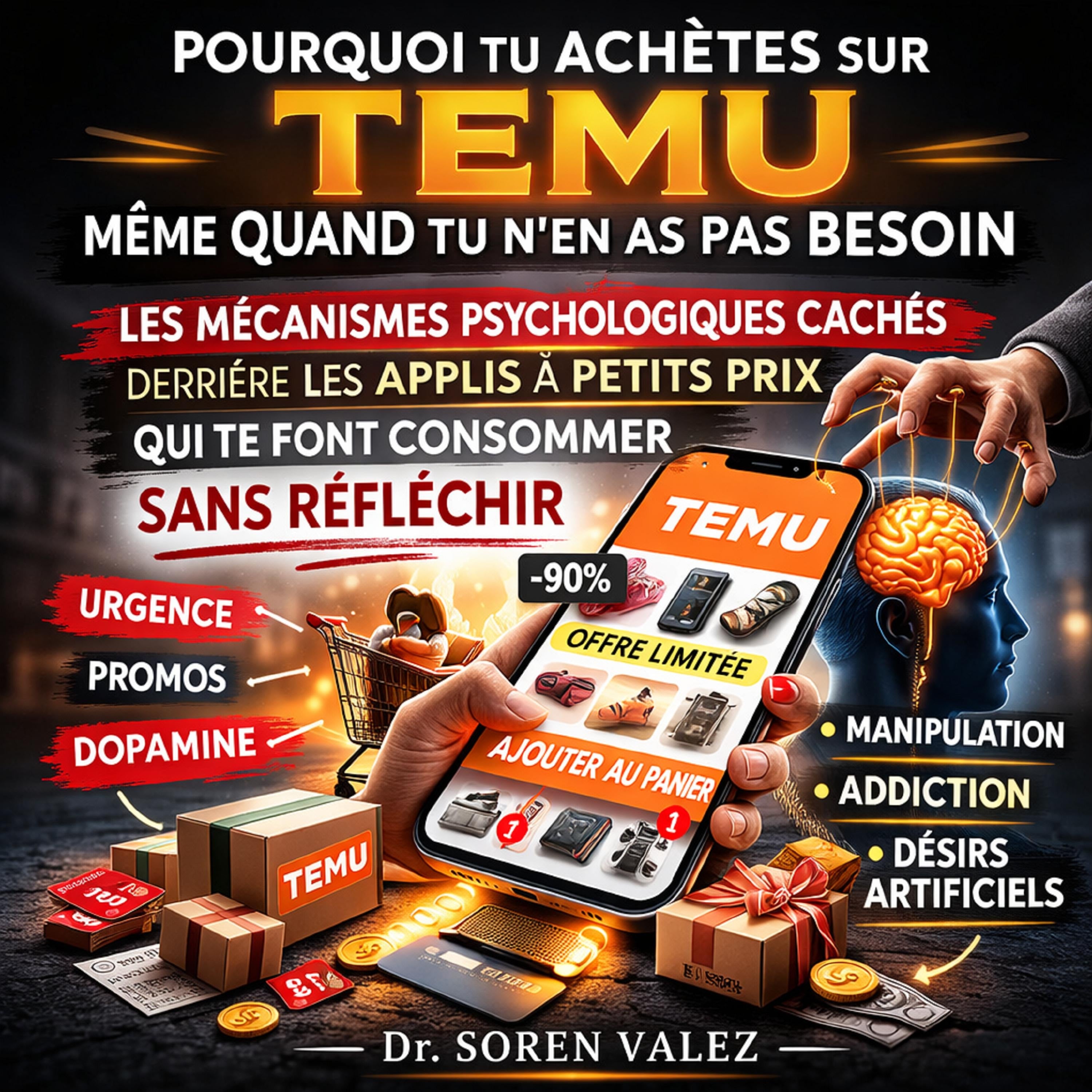 Pourquoi tu achètes sur Temu… même quand tu n'en as pas besoin