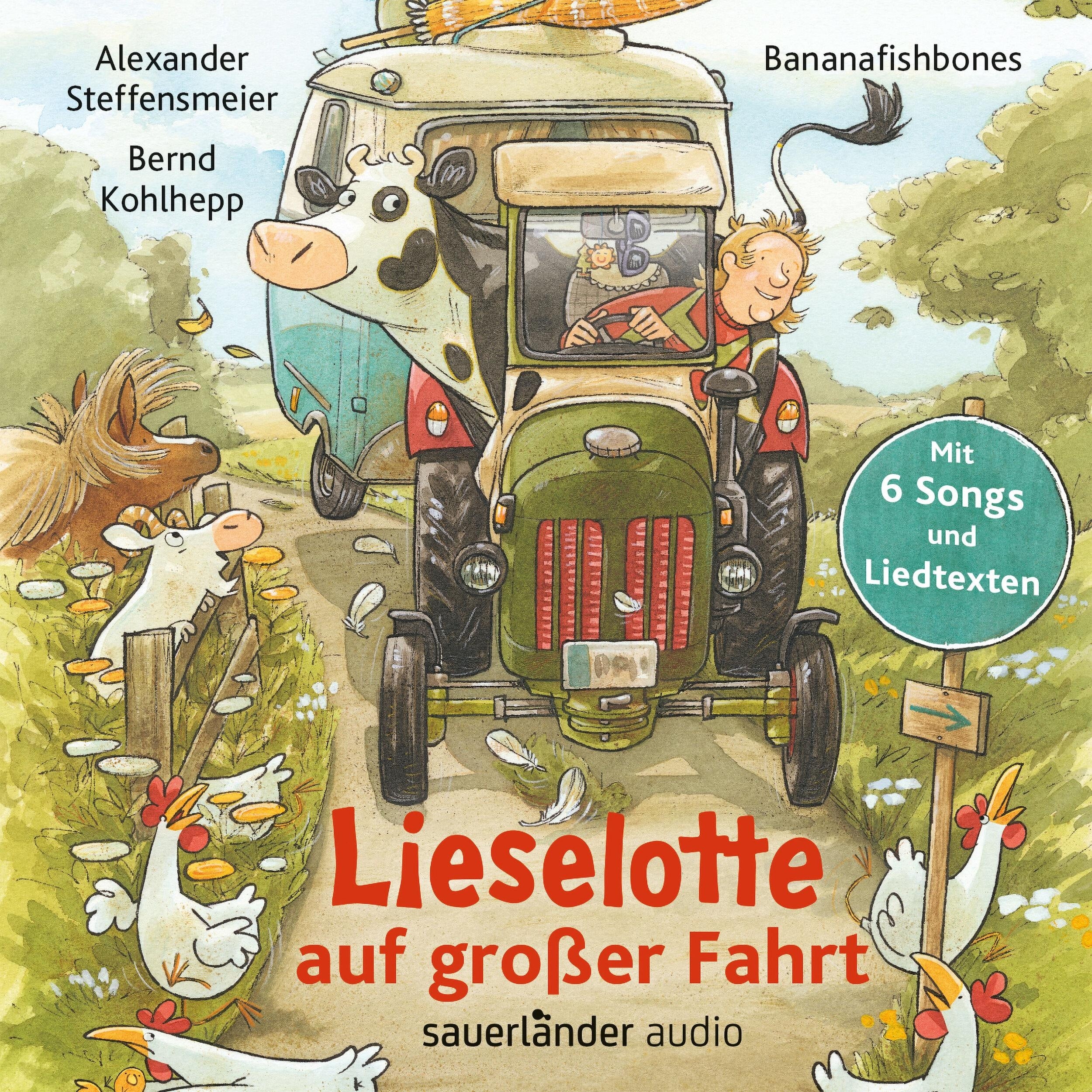 Lieselotte, Lieselotte auf großer Fahrt (Ungekürzte Lesung mit Musik)