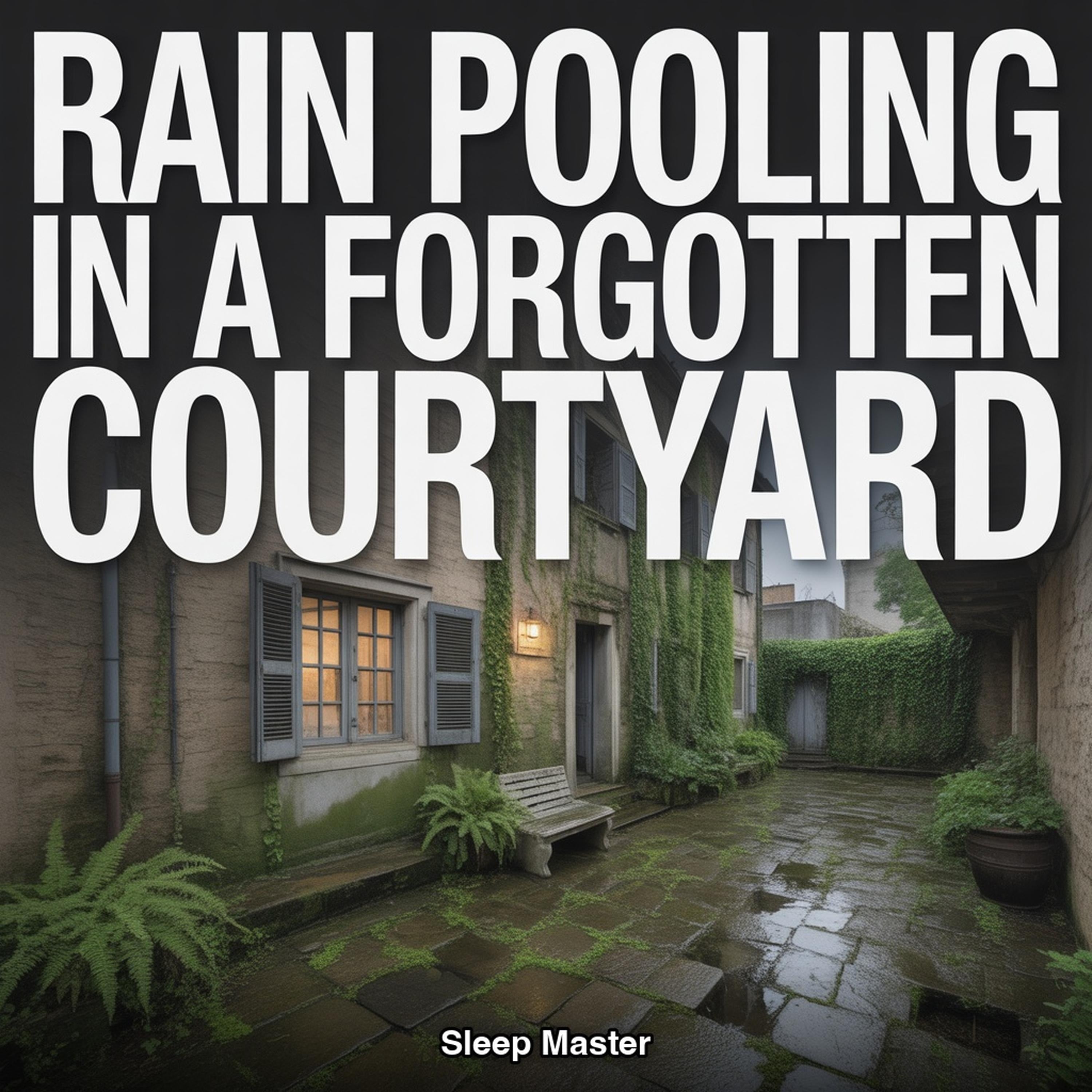 Rain Pooling in a Forgotten Courtyard