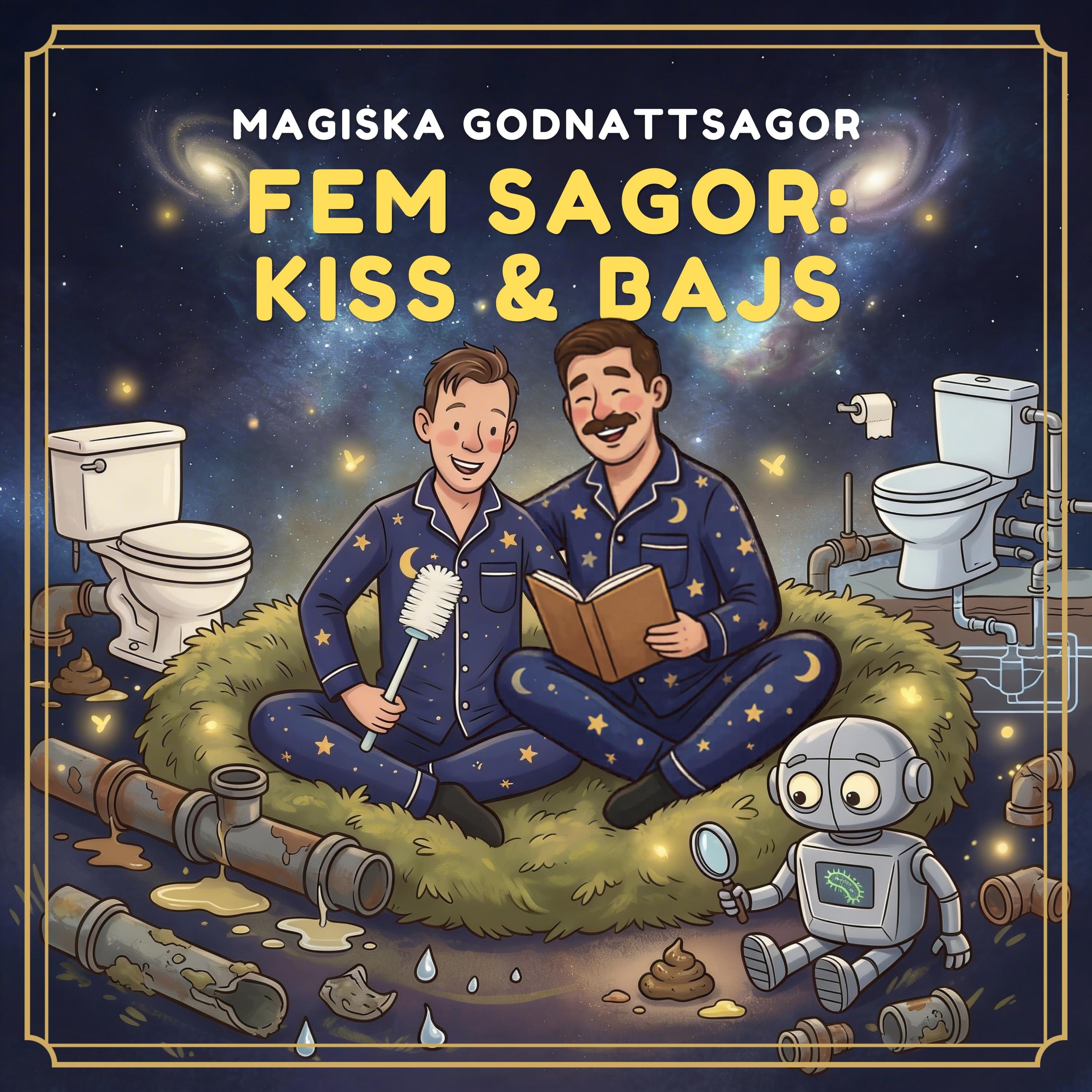 Fem sagor: kiss & bajs