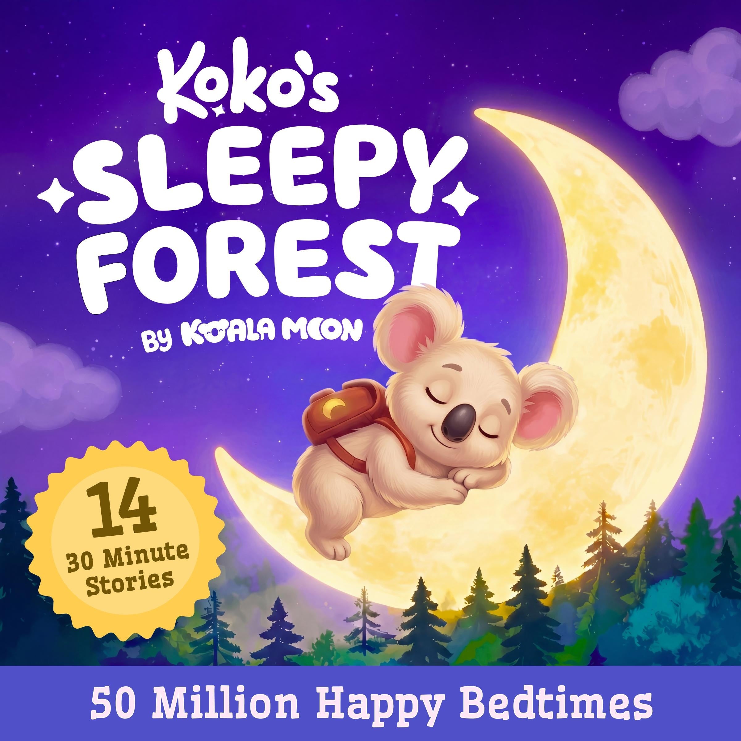 Koko's Sleepy Forest: Short Bedtime Stories