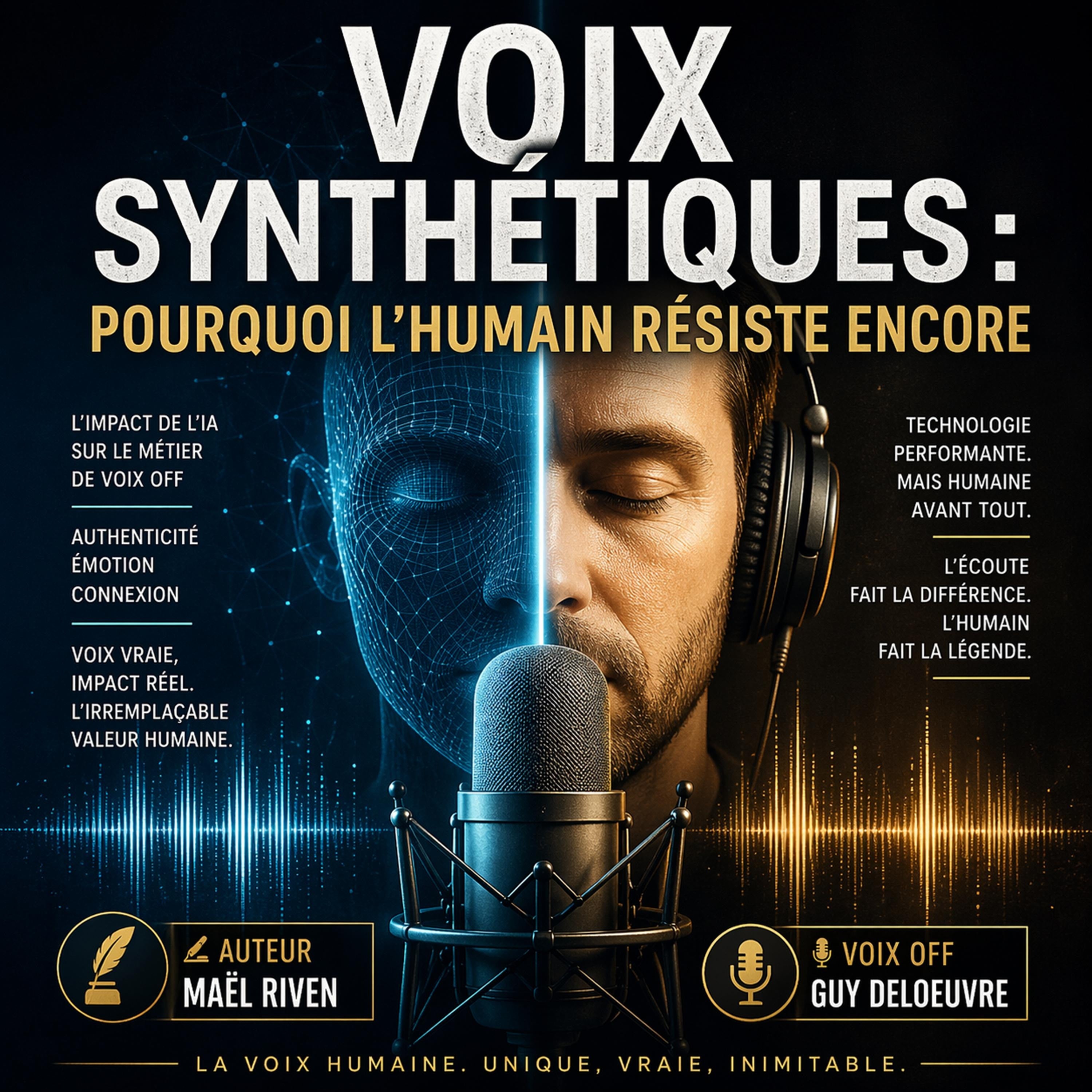 Voix synthétiques : pourquoi l'humain résiste encore