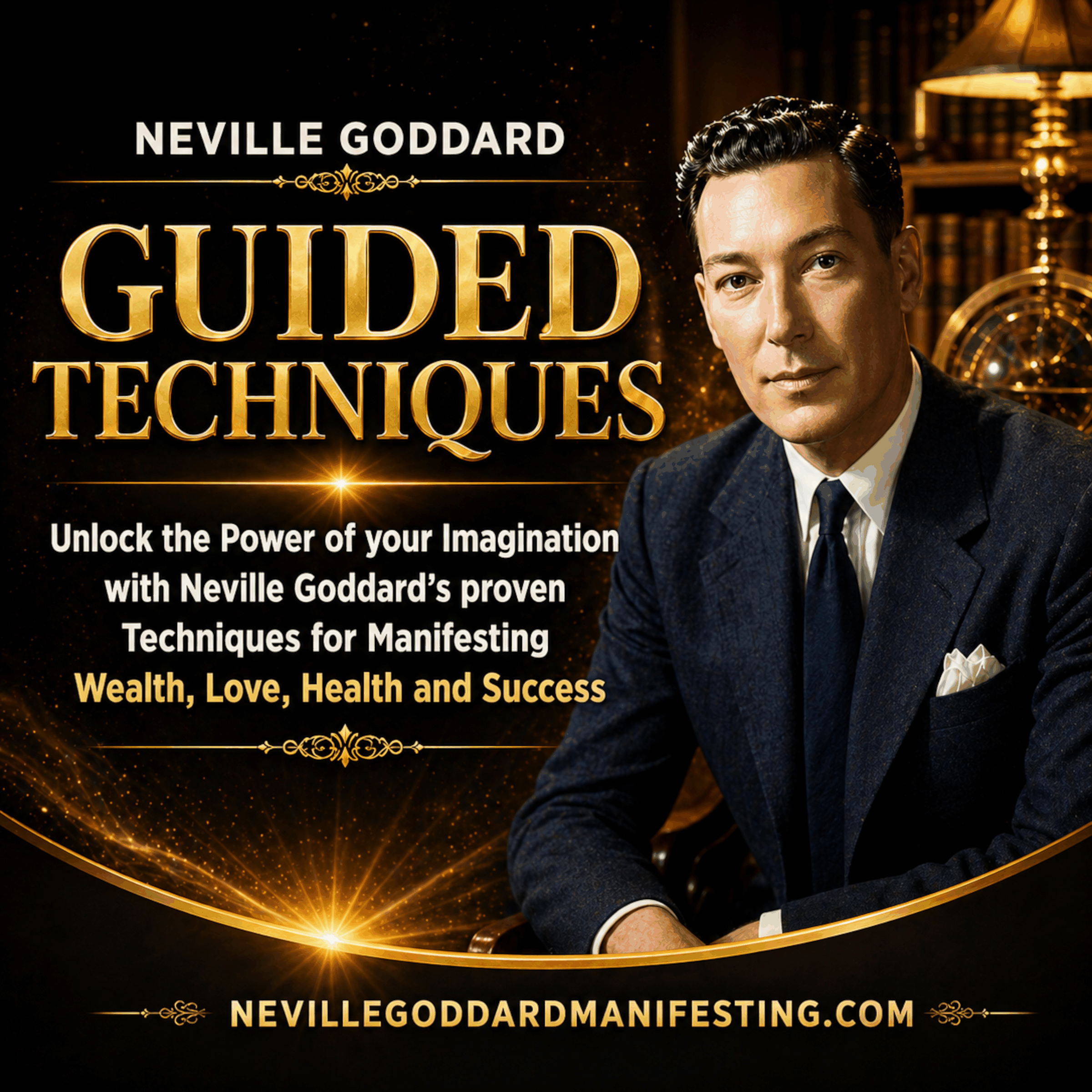 Neville Goddard Guided Techniques: Proven Methods to Manifest Your Desires into Reality