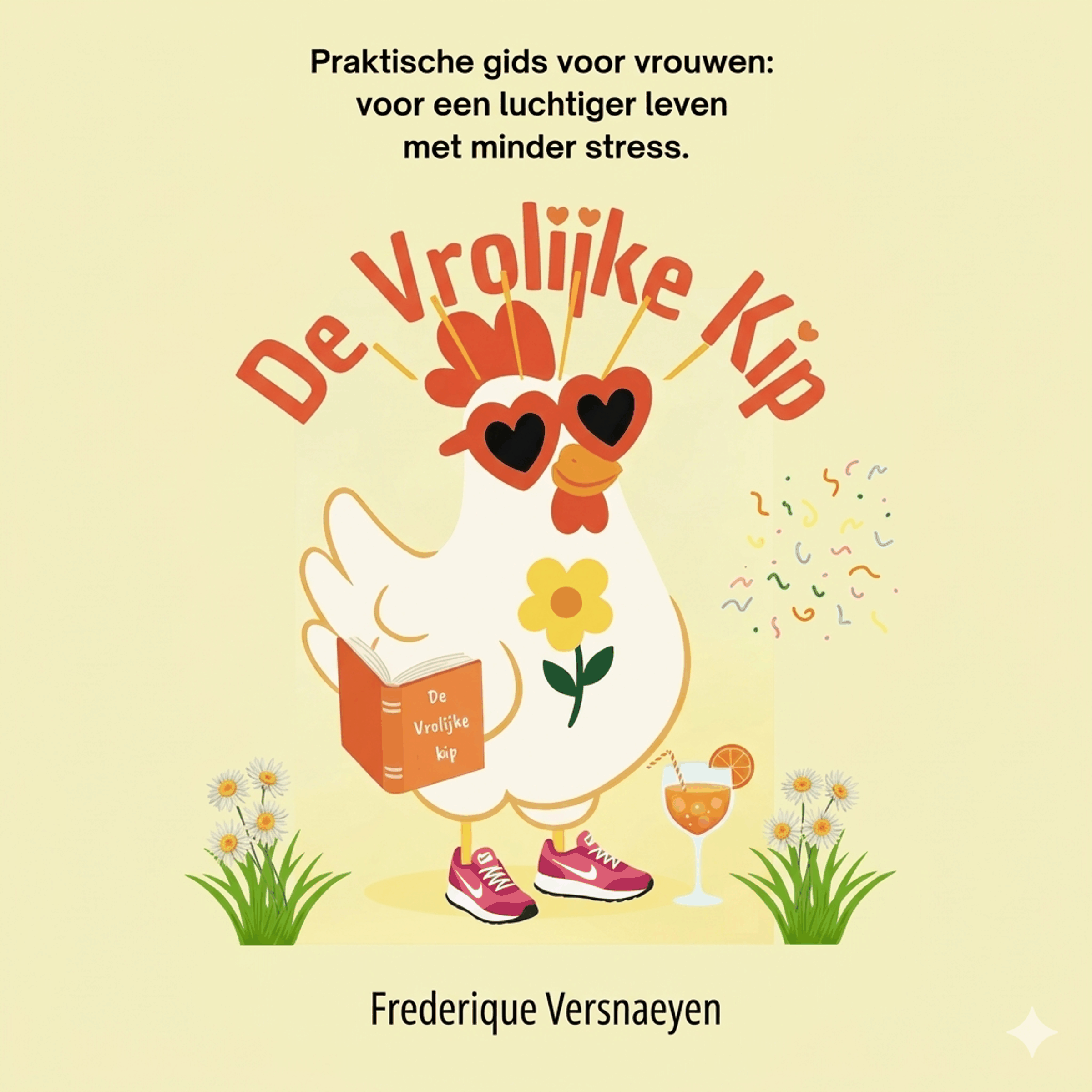 De Vrolijke Kip - Praktische gids voor vrouwen: voor een luchtiger leven en minder stress