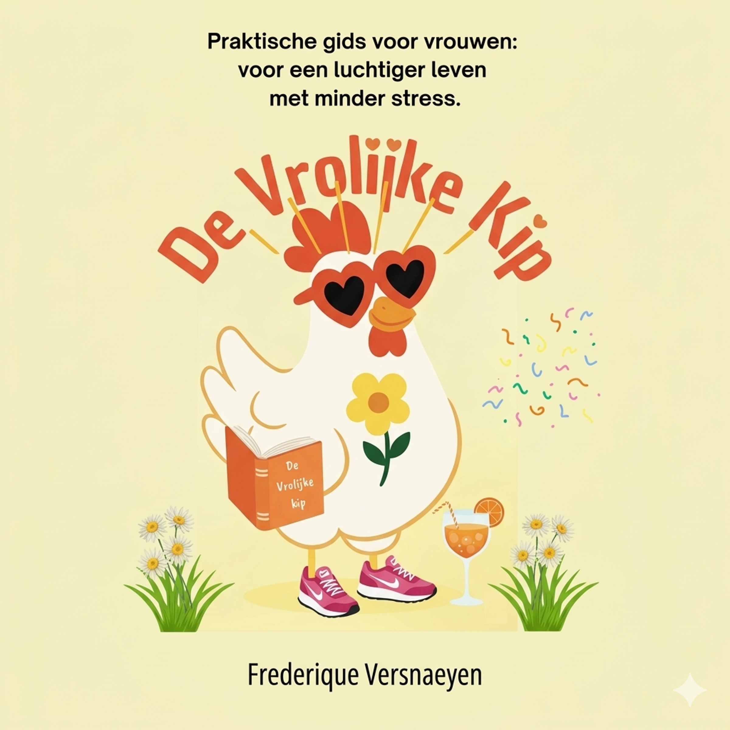 De Vrolijke Kip - Praktische gids voor vrouwen: voor een luchtiger leven en minder stress