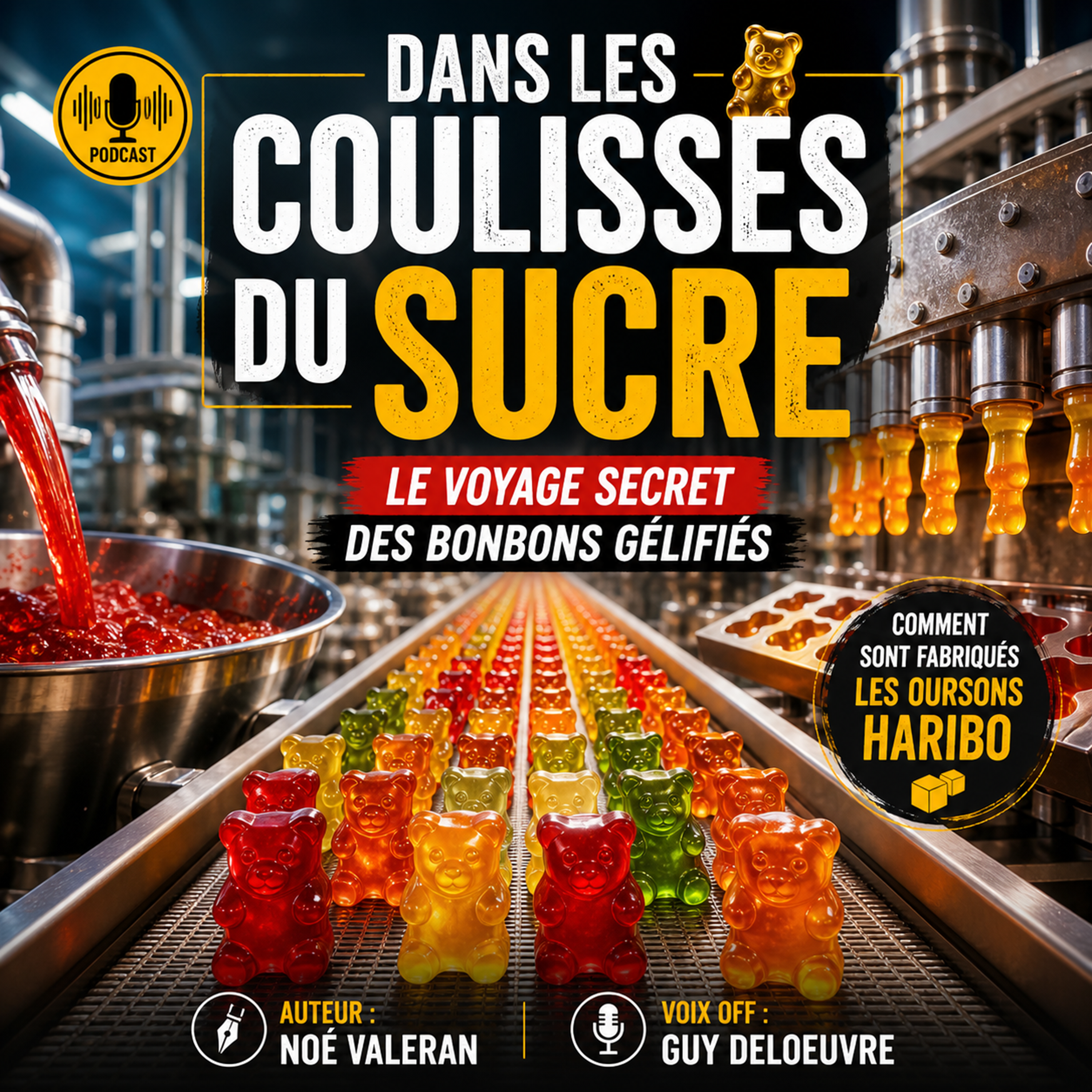 Dans les coulisses du sucre : le voyage secret des bonbons gélifiés