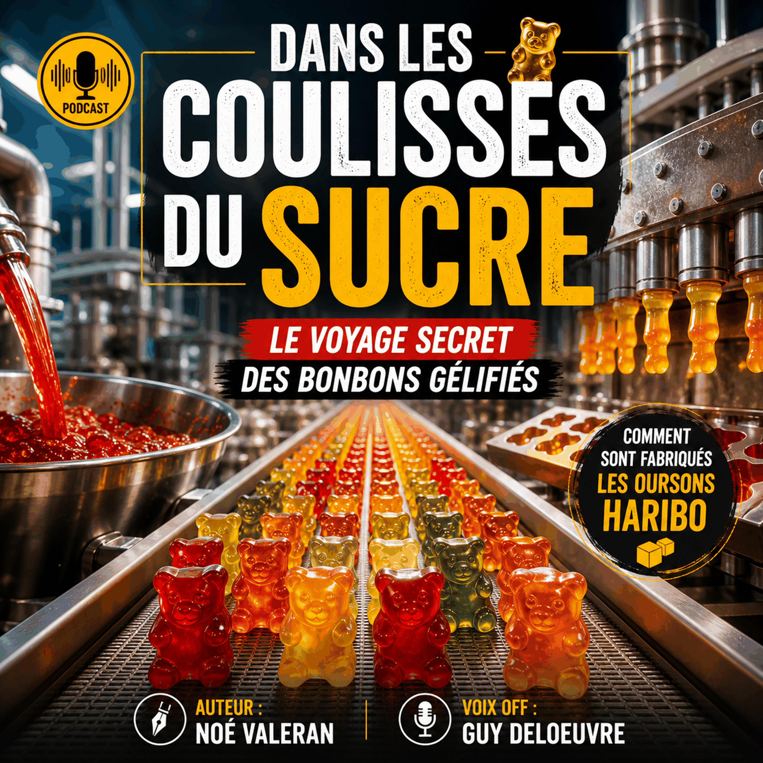 Dans les coulisses du sucre : le voyage secret des bonbons gélifiés