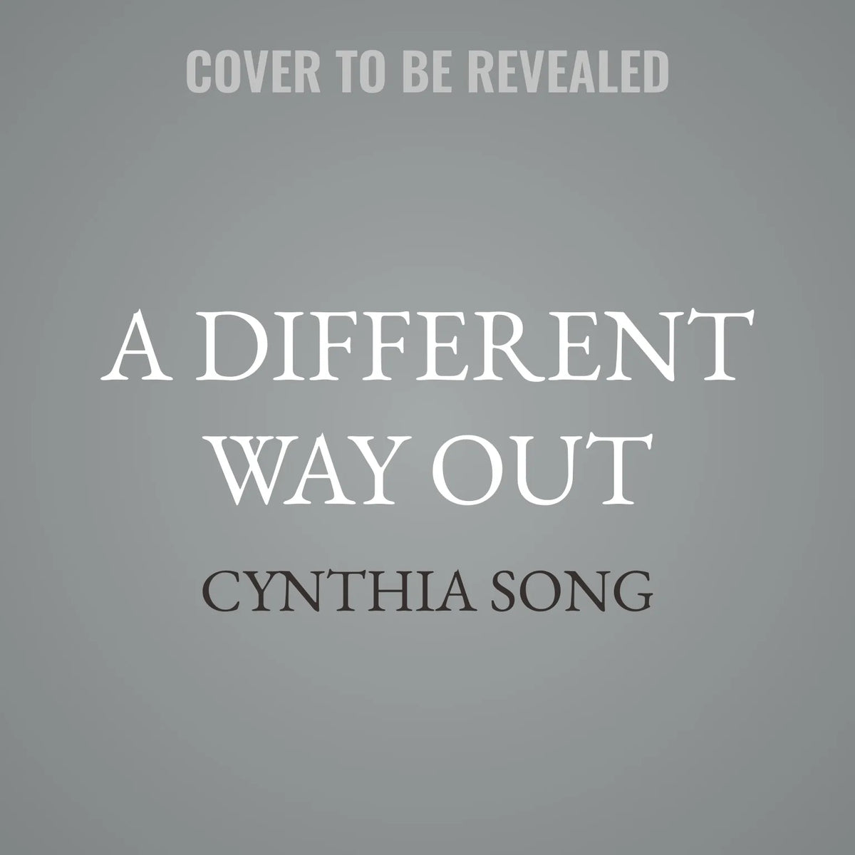 A Different Way Out