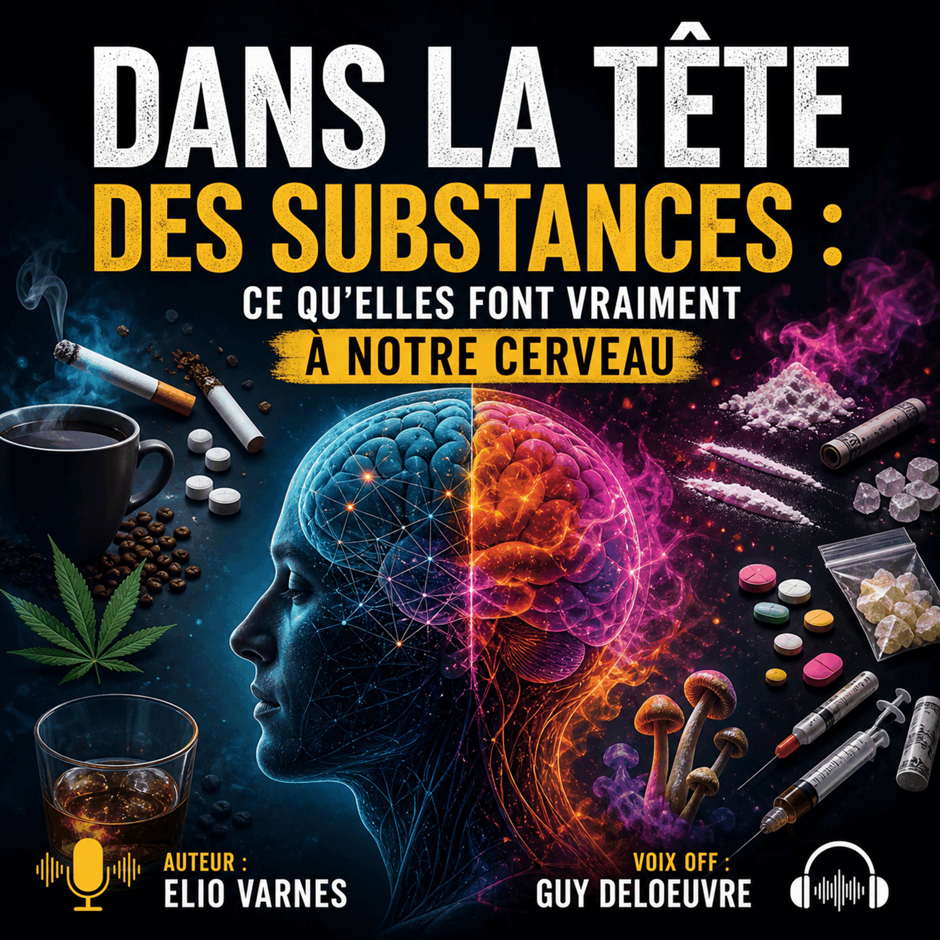 Dans la tête des substances : ce qu'elles font vraiment à notre cerveau