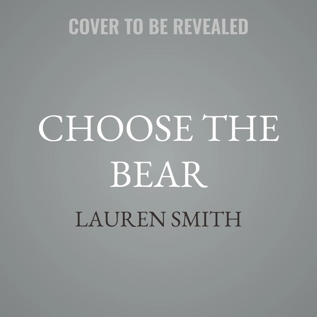 Choose the Bear