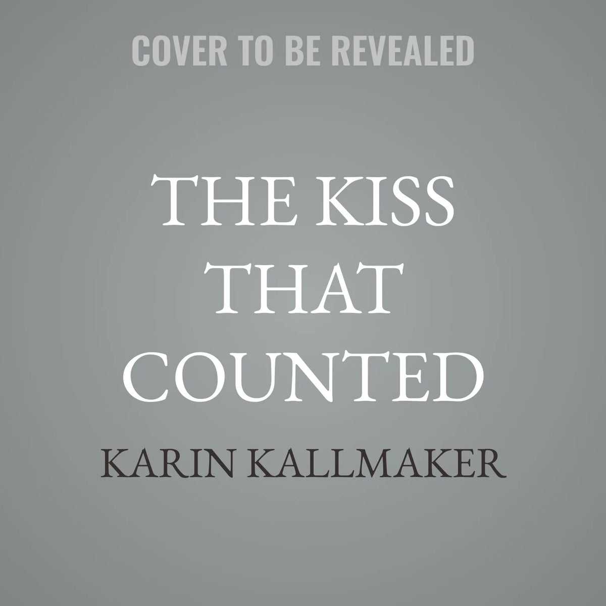The Kiss That Counted